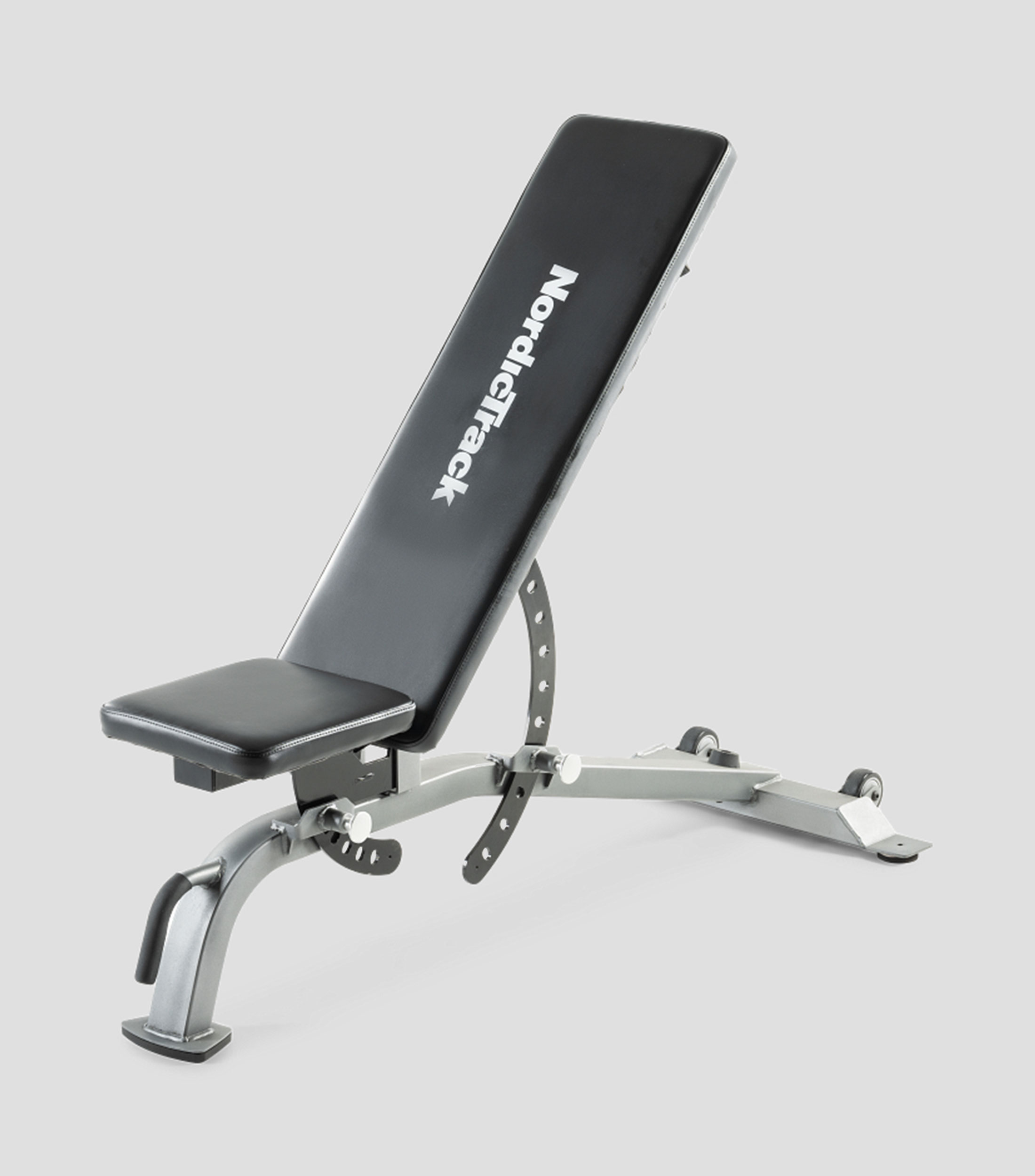 Banco ajustable para entrenamiento NTBE19, negro