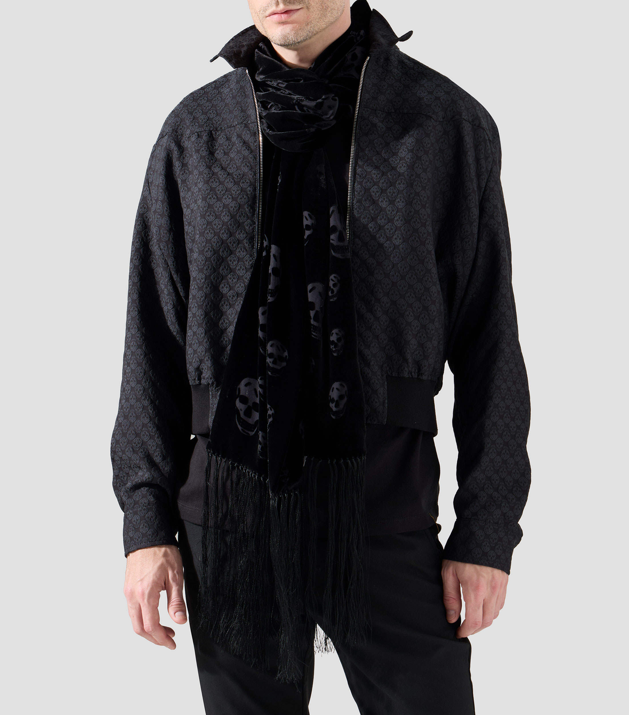 Bufanda estampada Hombre