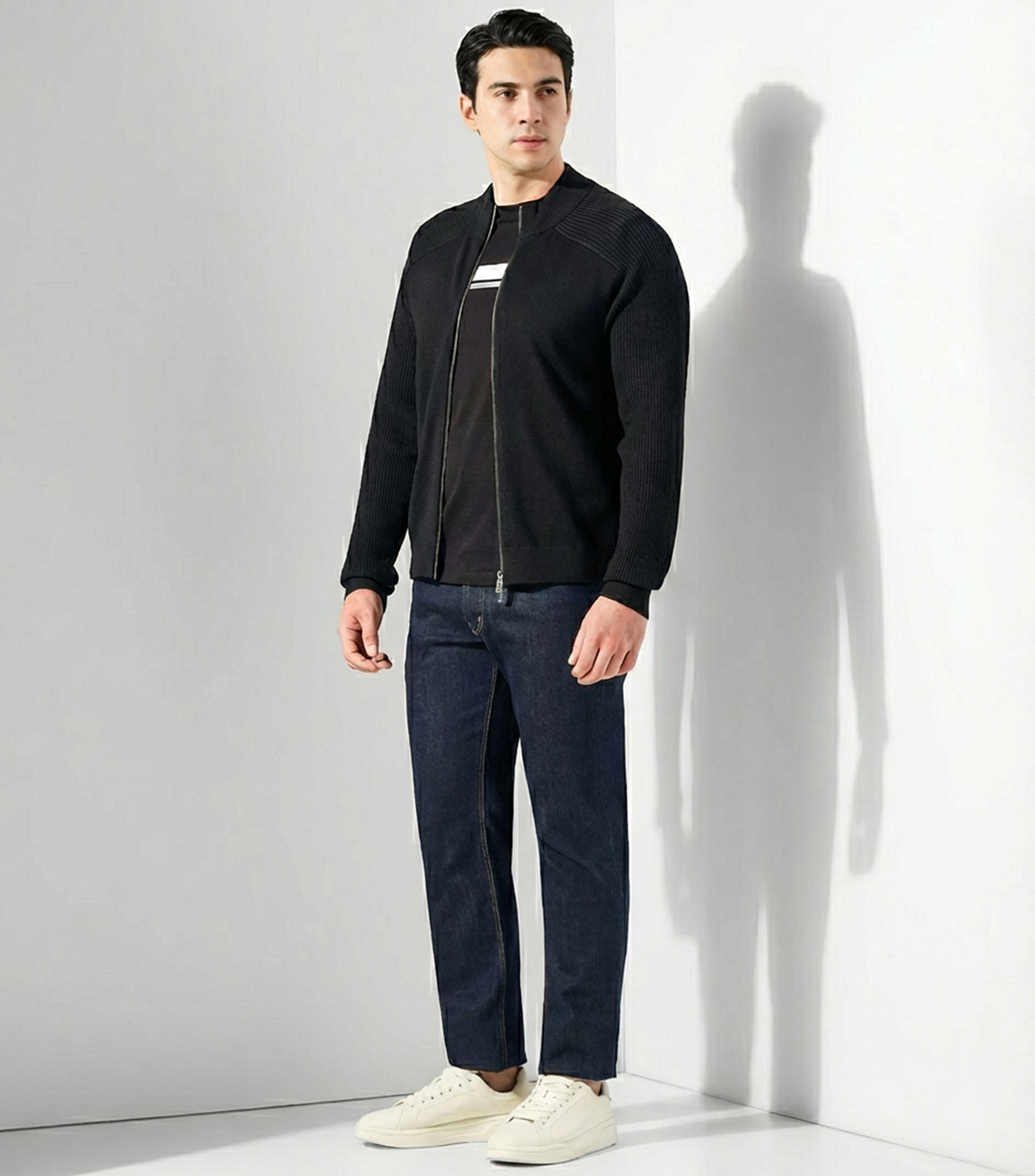 Suéter cuello alto Hombre