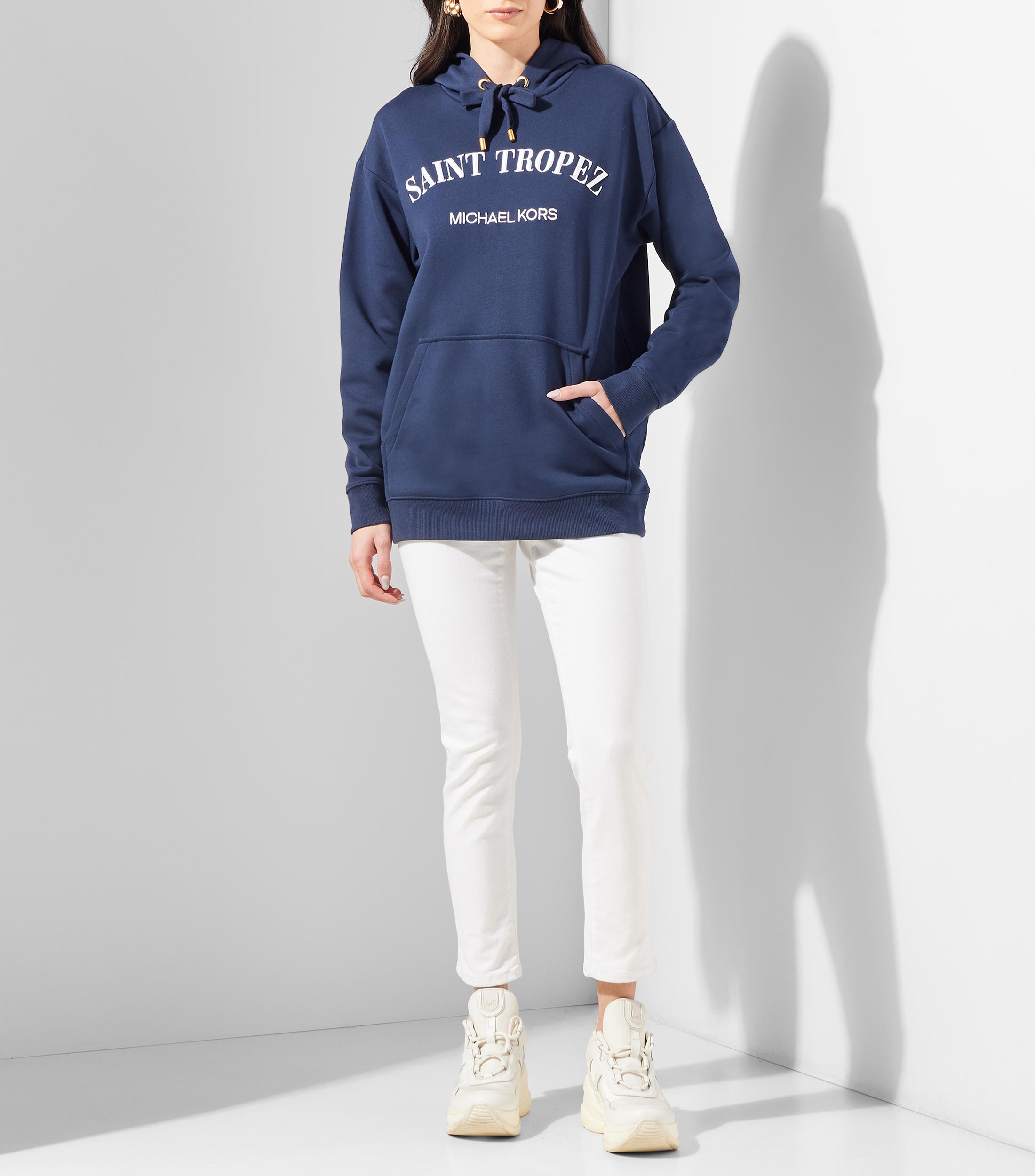 Sudadera canguro con capucha Mujer