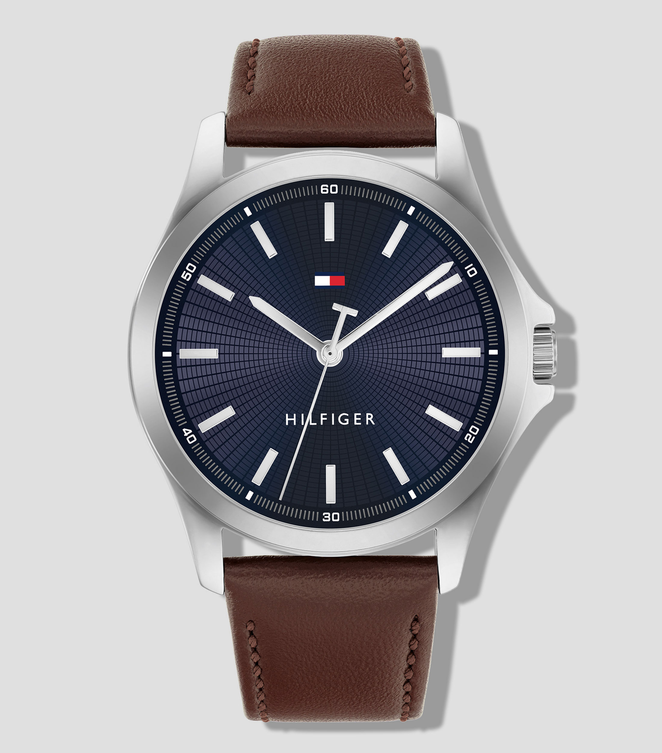 Reloj para hombre Bruce, Casual, Plateado
