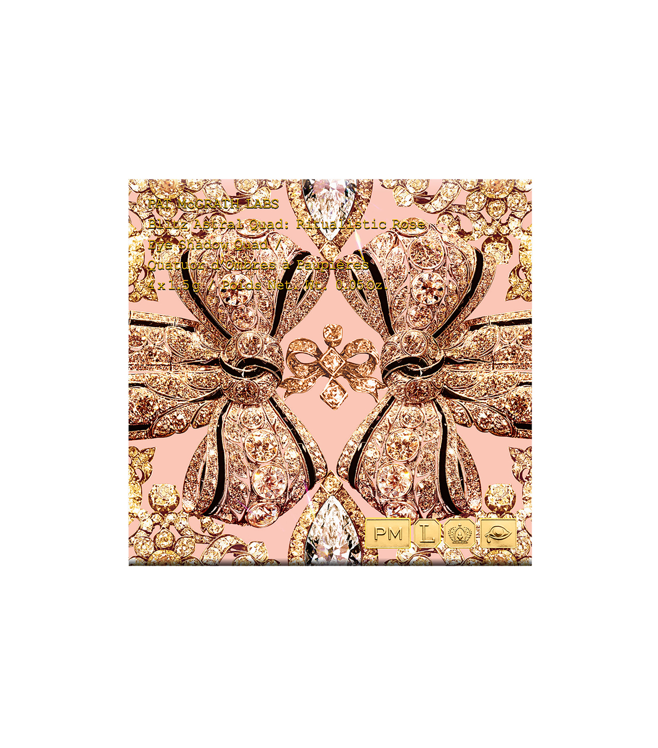 Paleta de sombras Blitz Astral Quad Ritualistic Rose, 6 gr