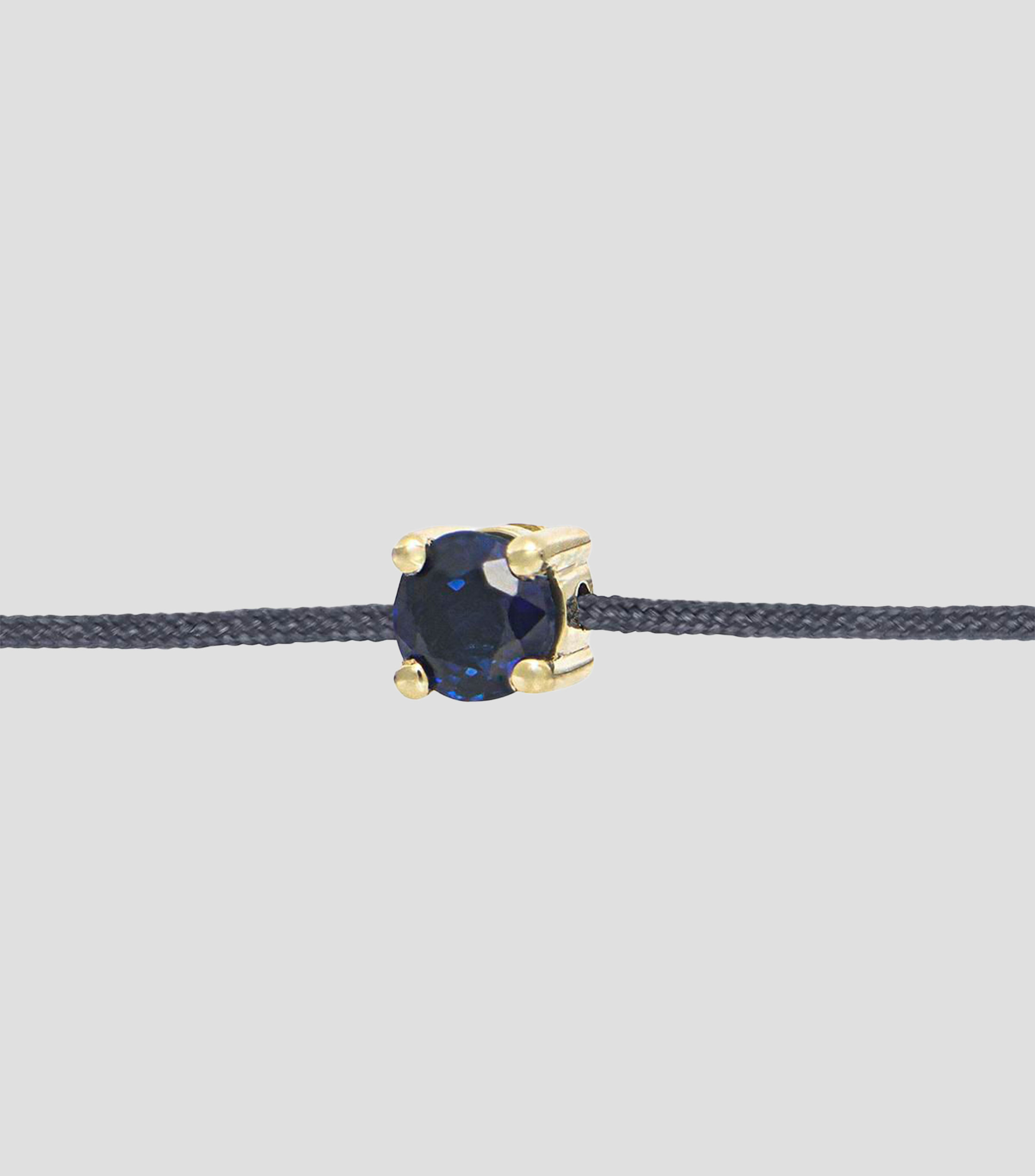 Pulsera azul con zafiro Mujer