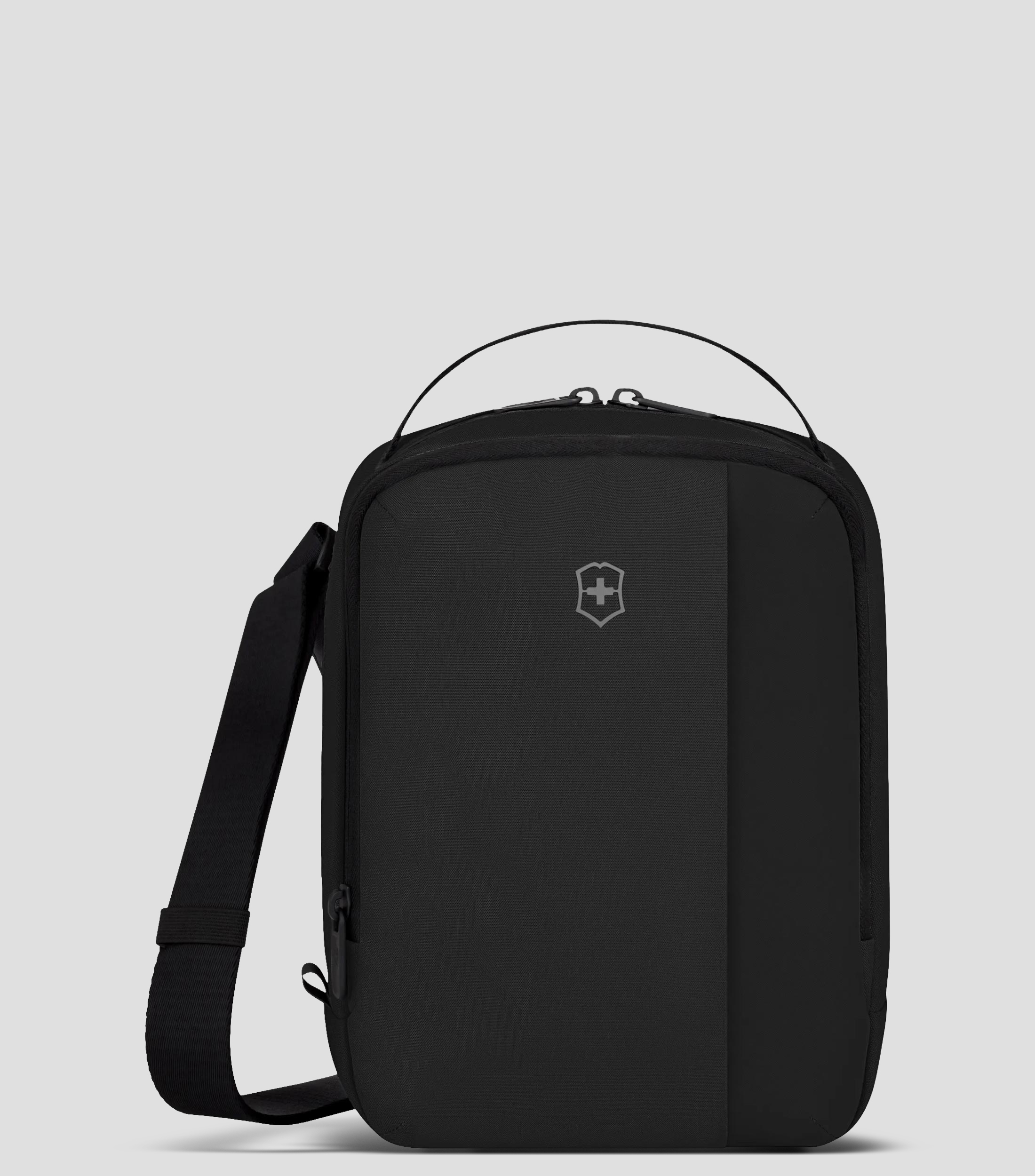 Bolso crossbody negro Travel Essentials liso Unisex