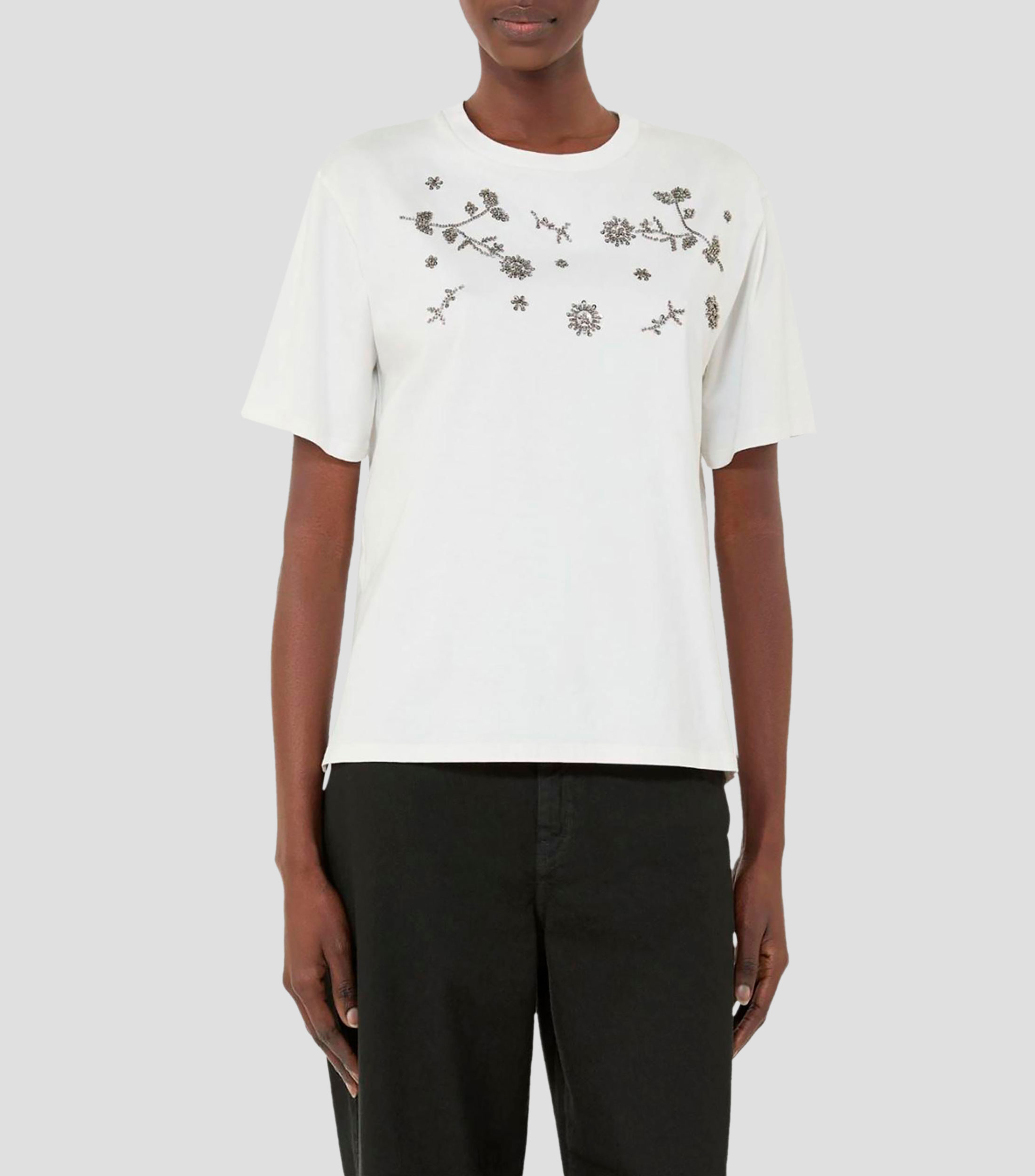 Playera cuello redondo manga corta fantasía Mujer