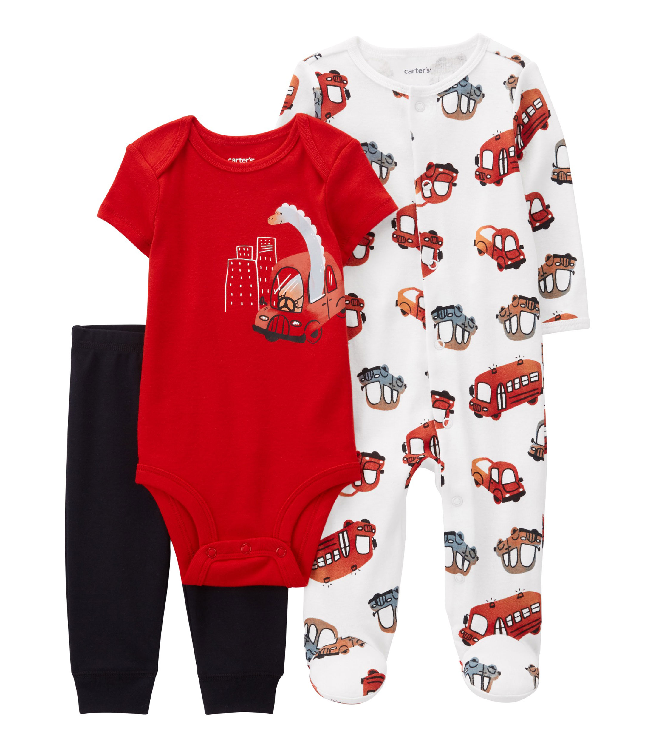 Lot Carter's 5 Tenues Bébé Garçon - 7 Pièces Taille 3 Mois - Neuf Avec étiquettes