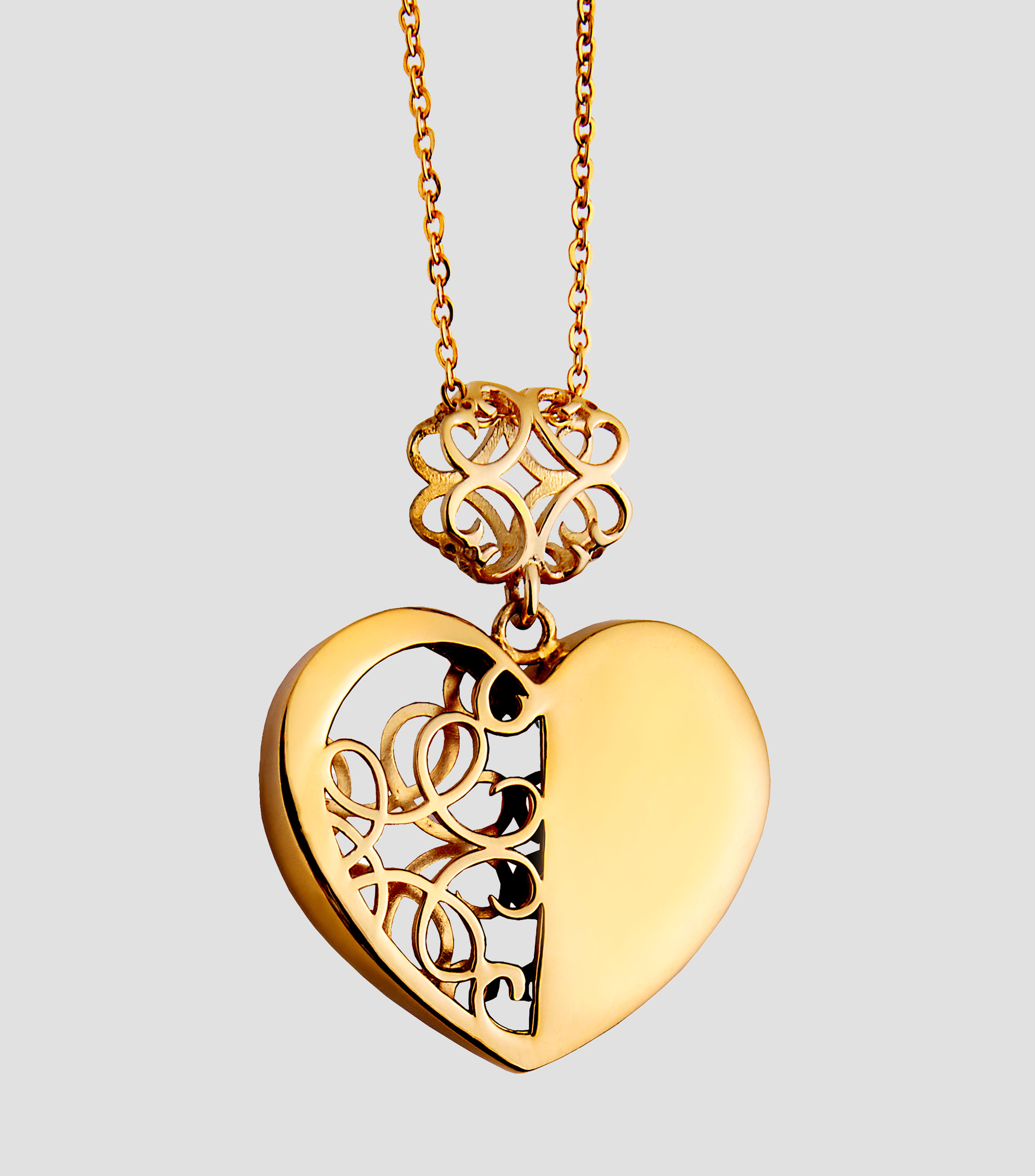 Dije en plata .925 Corazón de Princesa Mujer