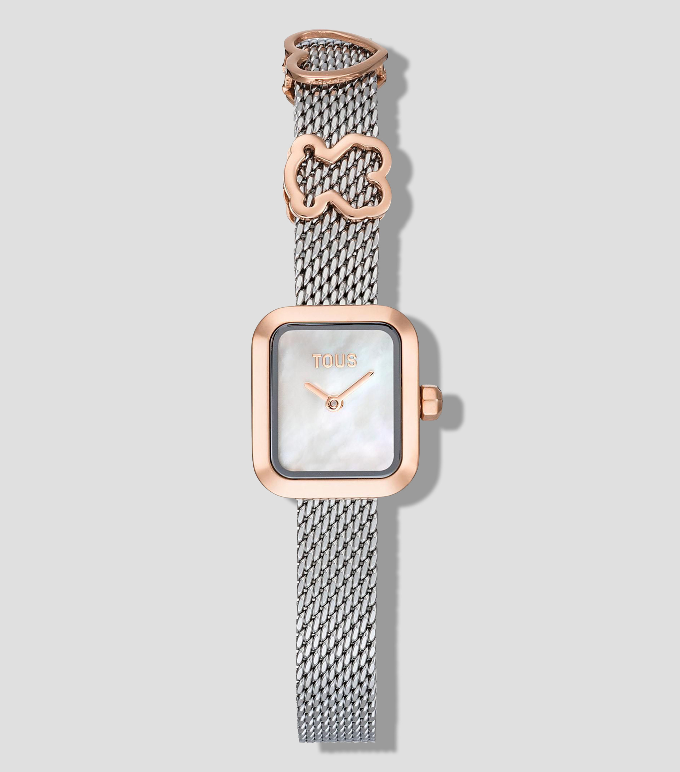 Reloj para Mujer Icon Time Charms Clásico Dorado Rosado, Plata