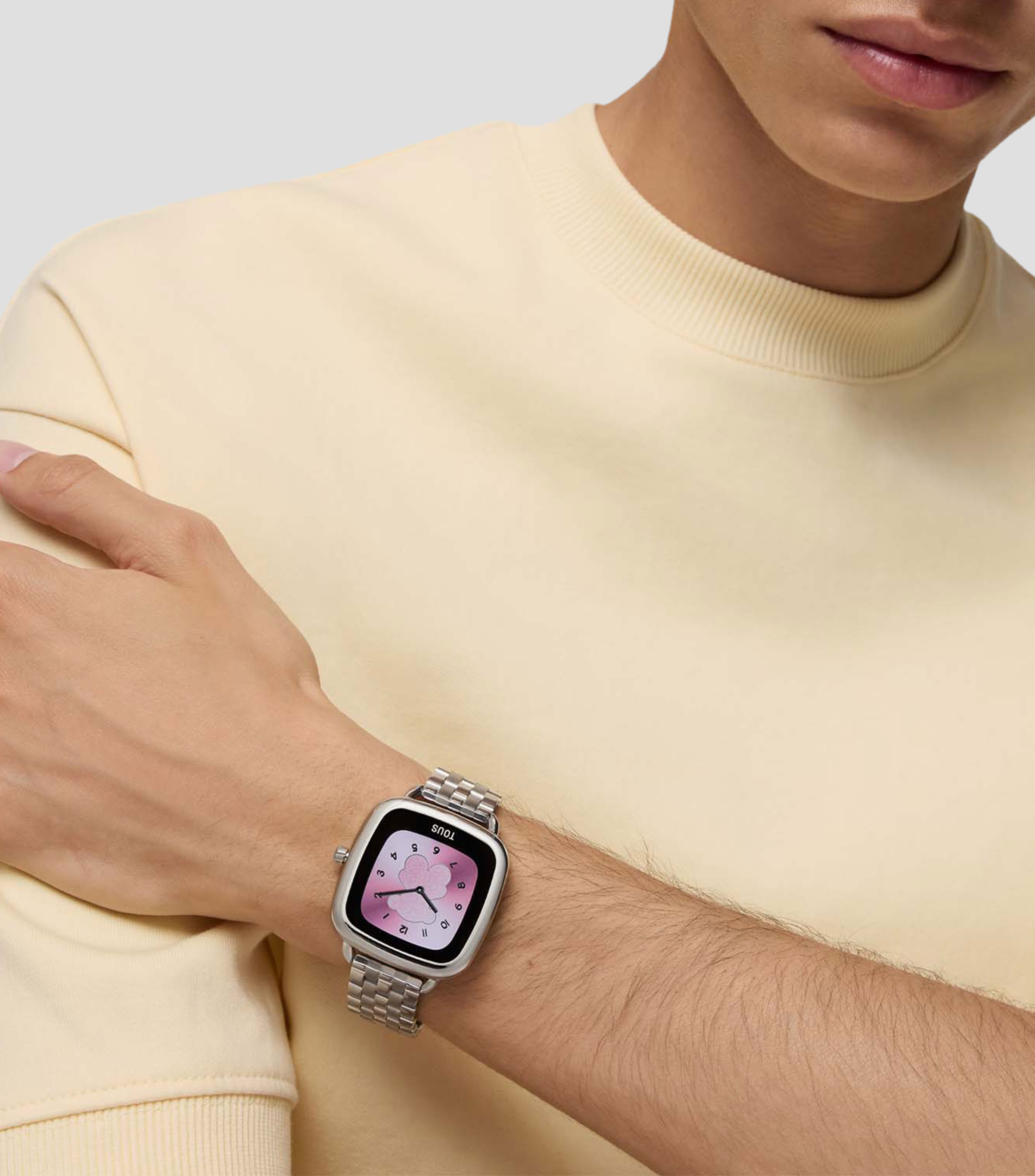 SmartWatch D-Connect plateado Mujer