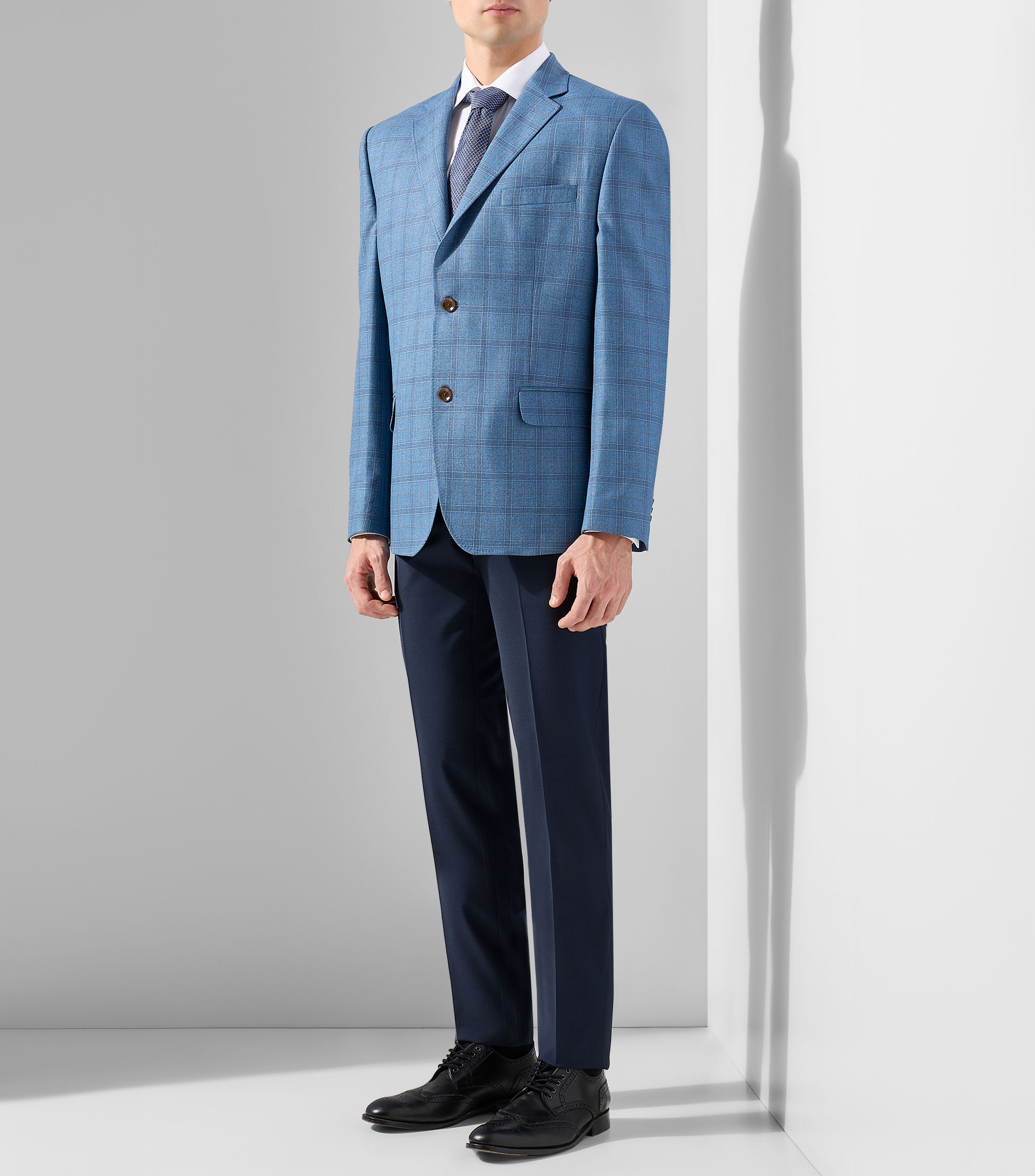Saco de cuadros Hombre