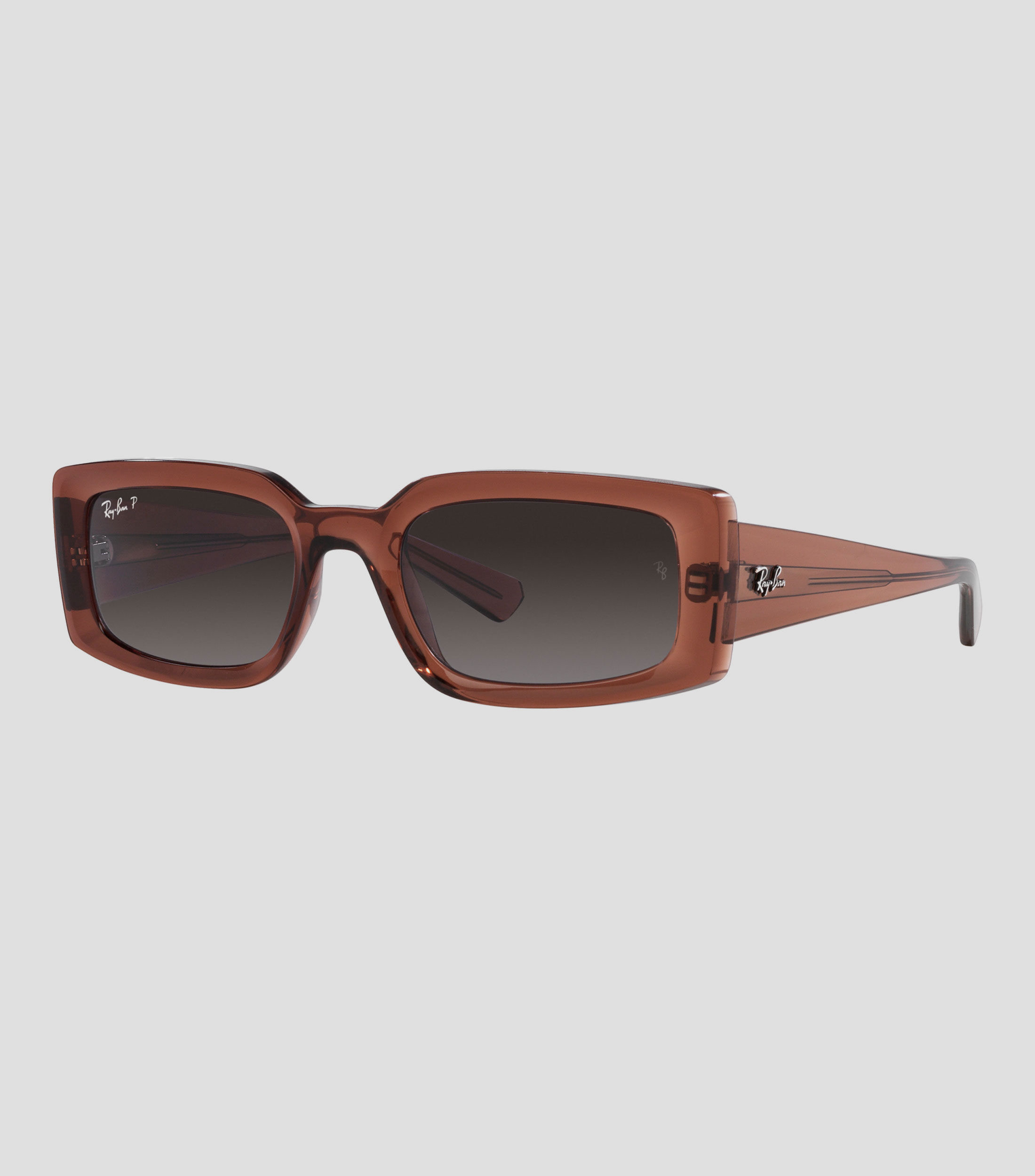 Lentes de sol Rectangulares Kiliane Cafés Unisex