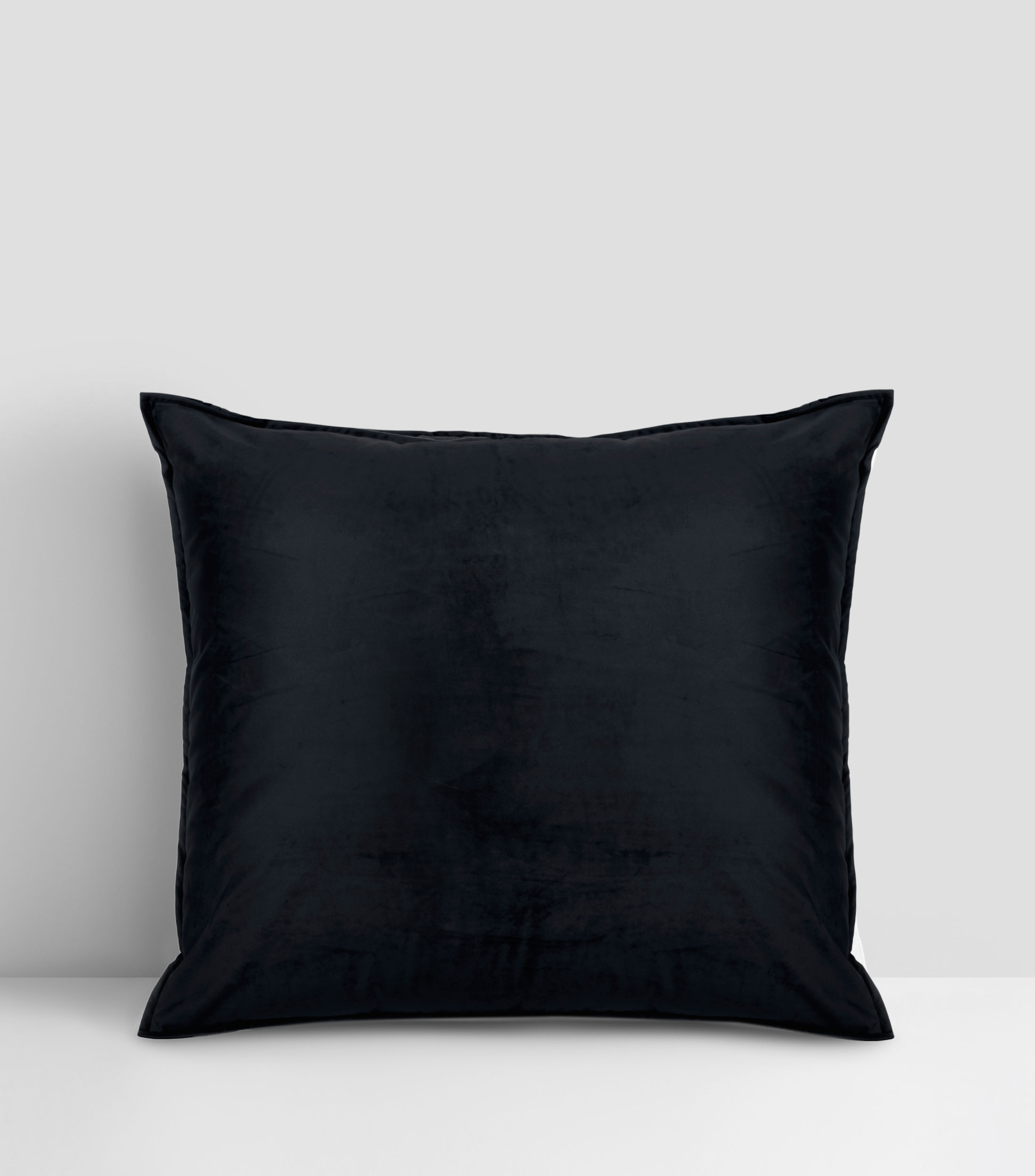 Funda para Cojín Terciopelo Negro