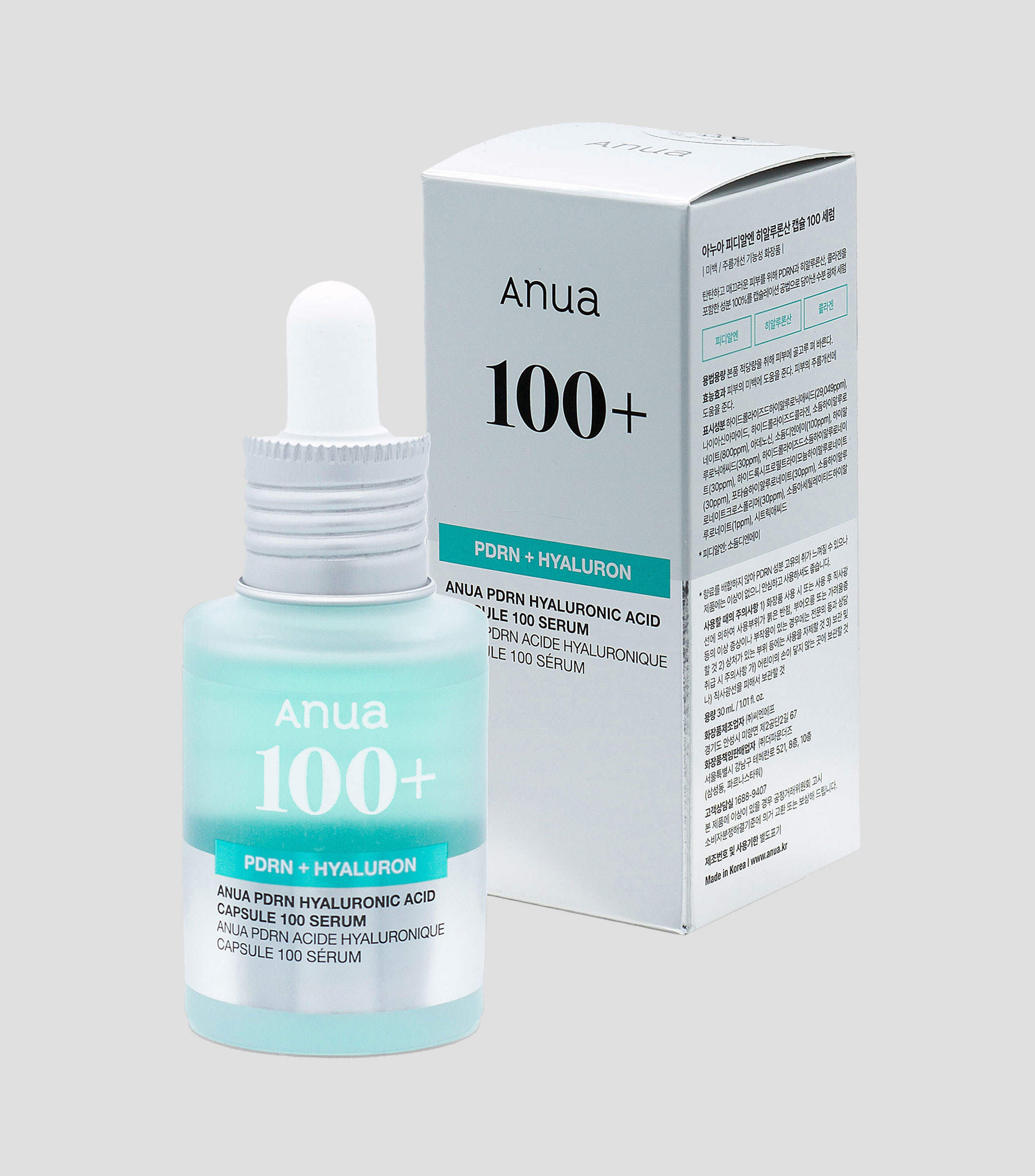 Suero facial PDRN + Hyaluronic, 30 ml