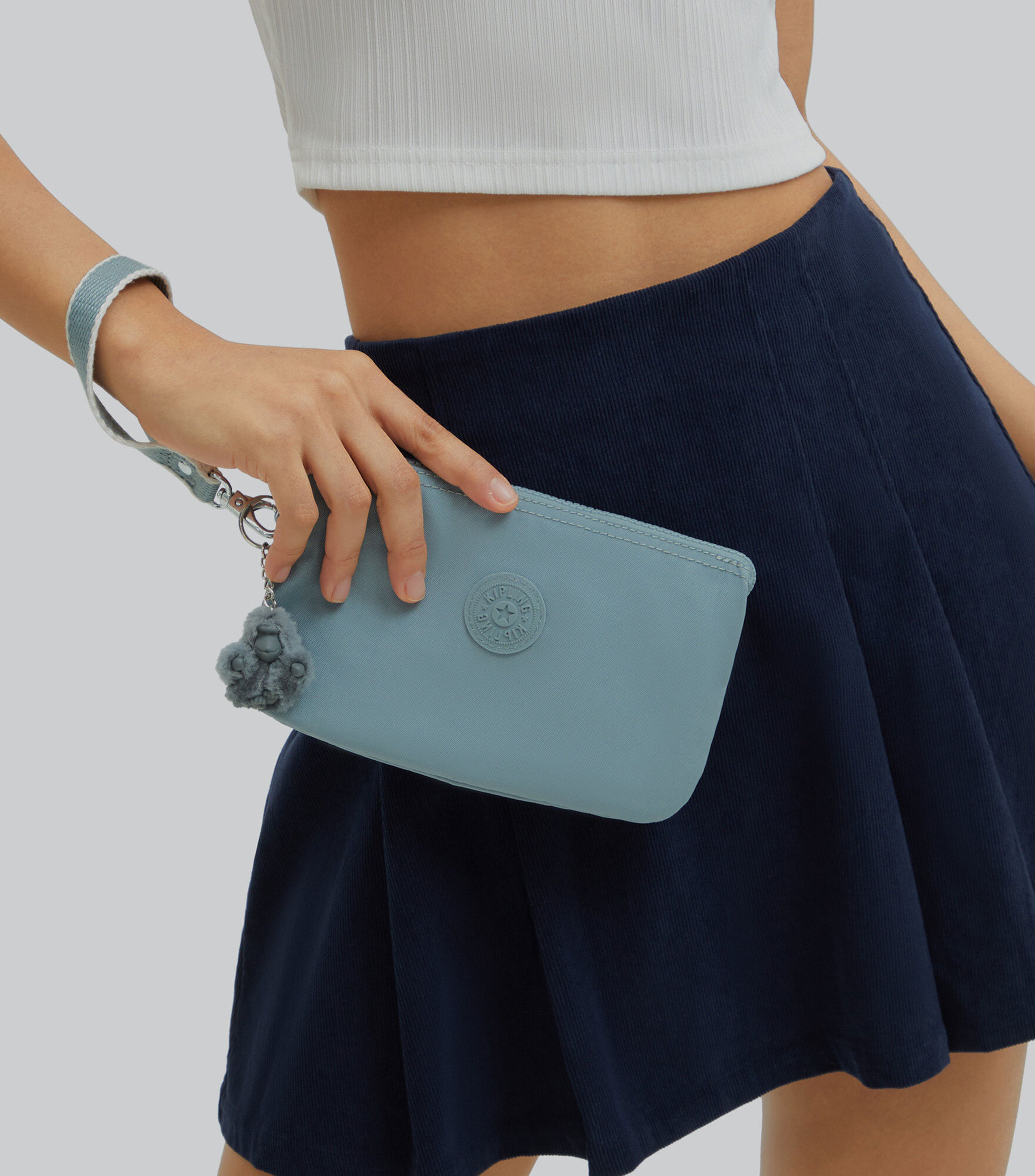 Bolsa Clutch Creativity XL Relaxed con llavero Mujer