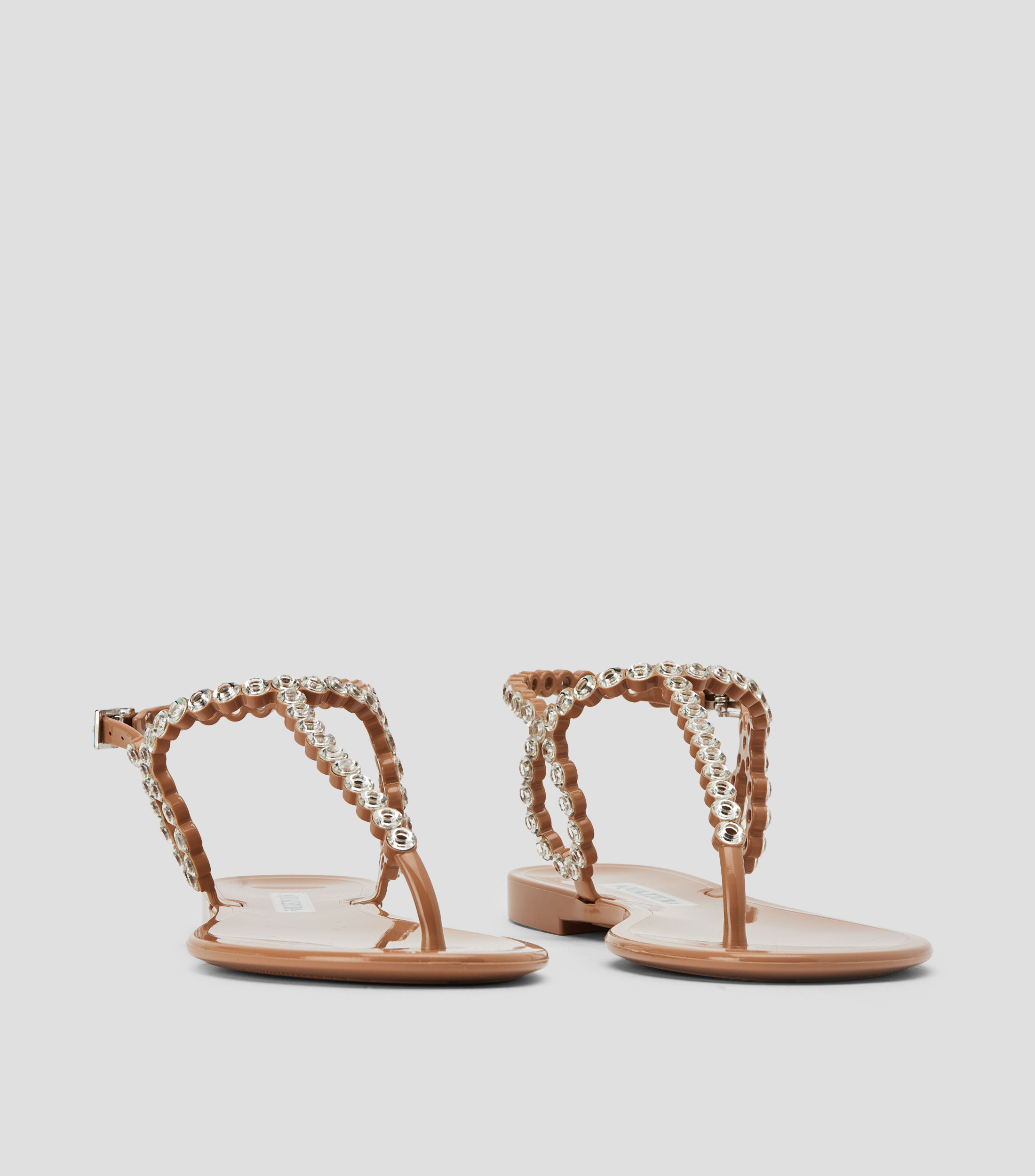 Sandalias planas Almost Bare Crystal Mujer