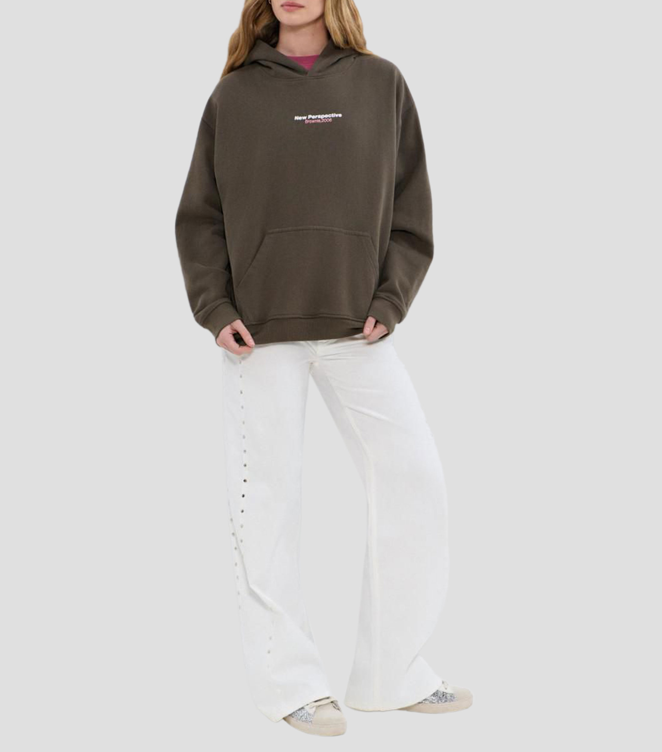 Sudadera canguro con capucha Mujer