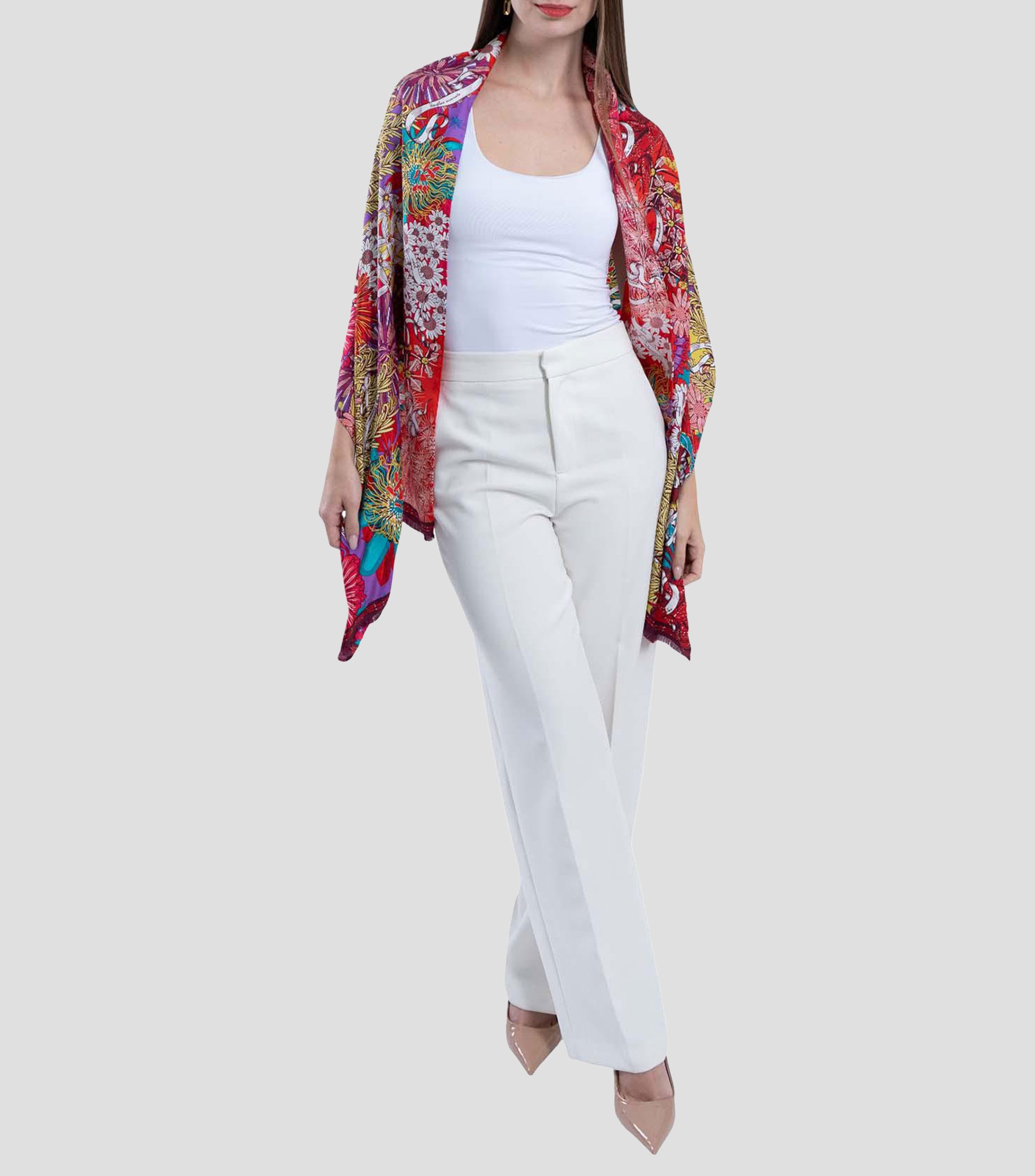 Chalina estampada Mujer