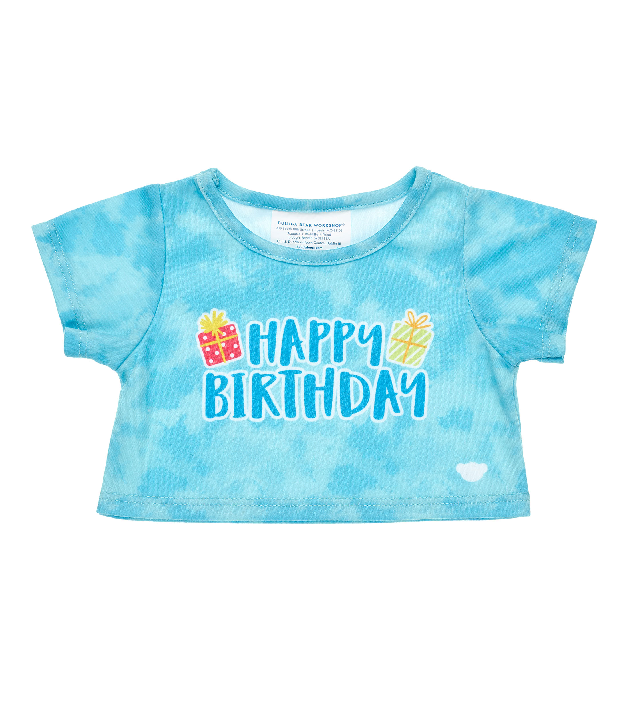 Playera Azul Tie Dye