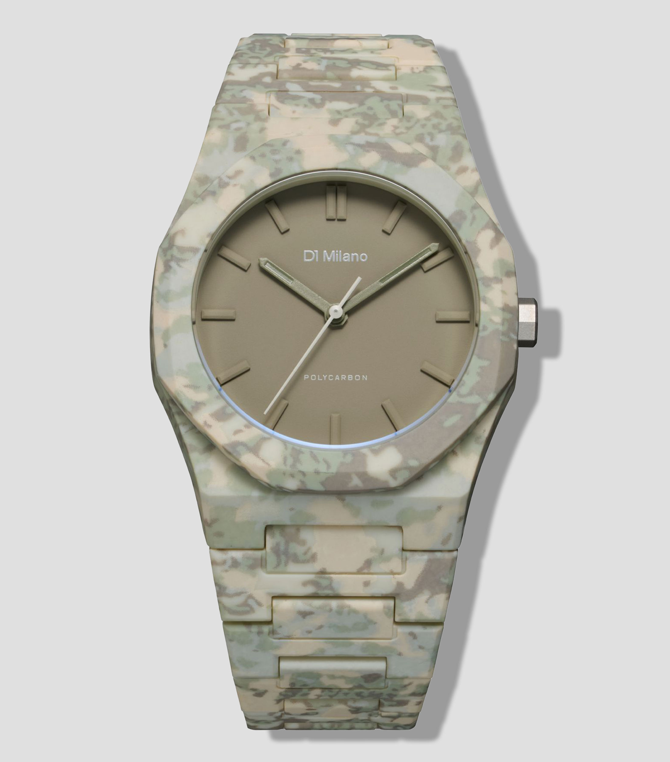 Reloj para Hombre Forest Camo Polycarbon casual verde