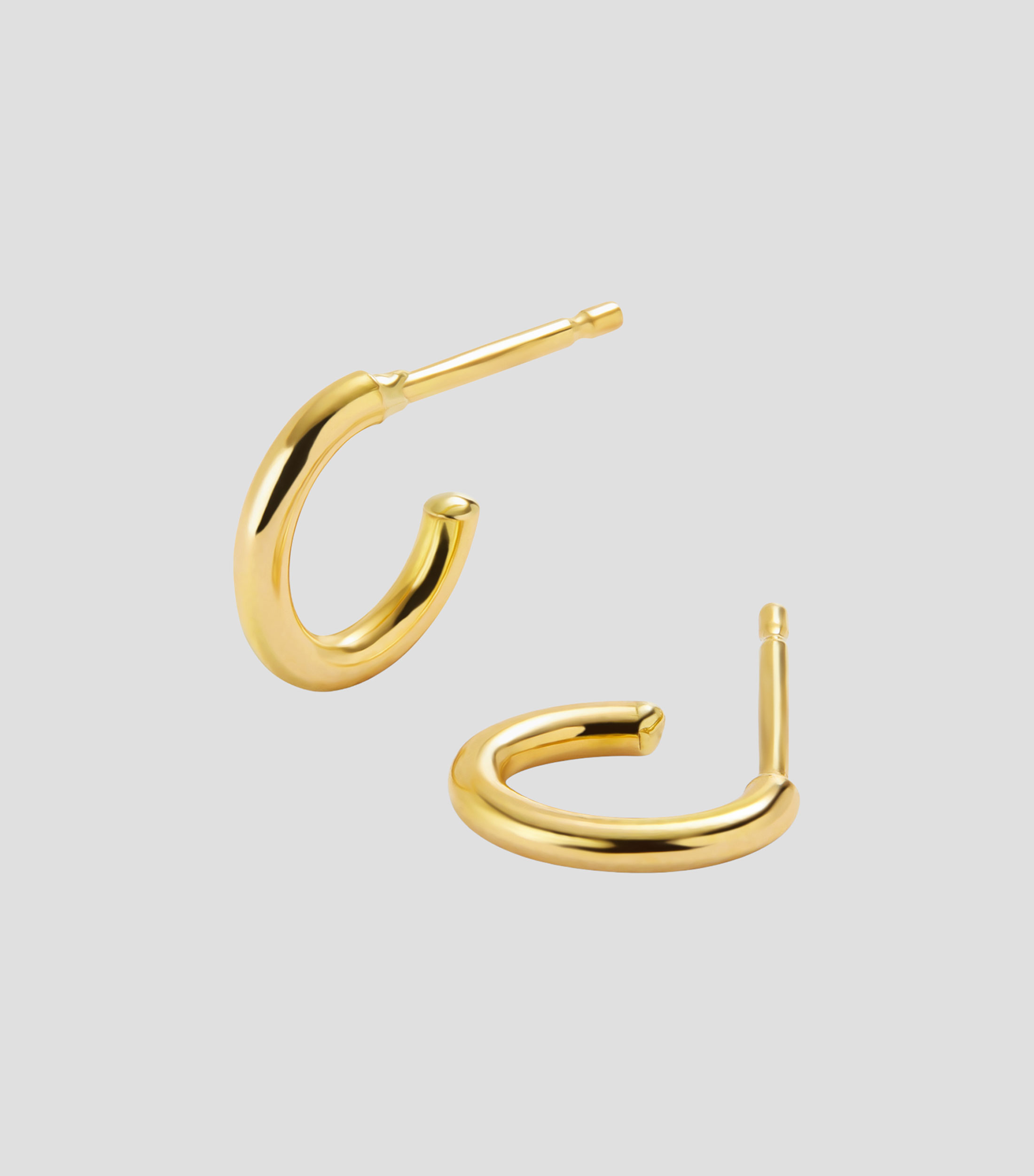 Pendientes en oro amarillo de 18 kilates Mujer