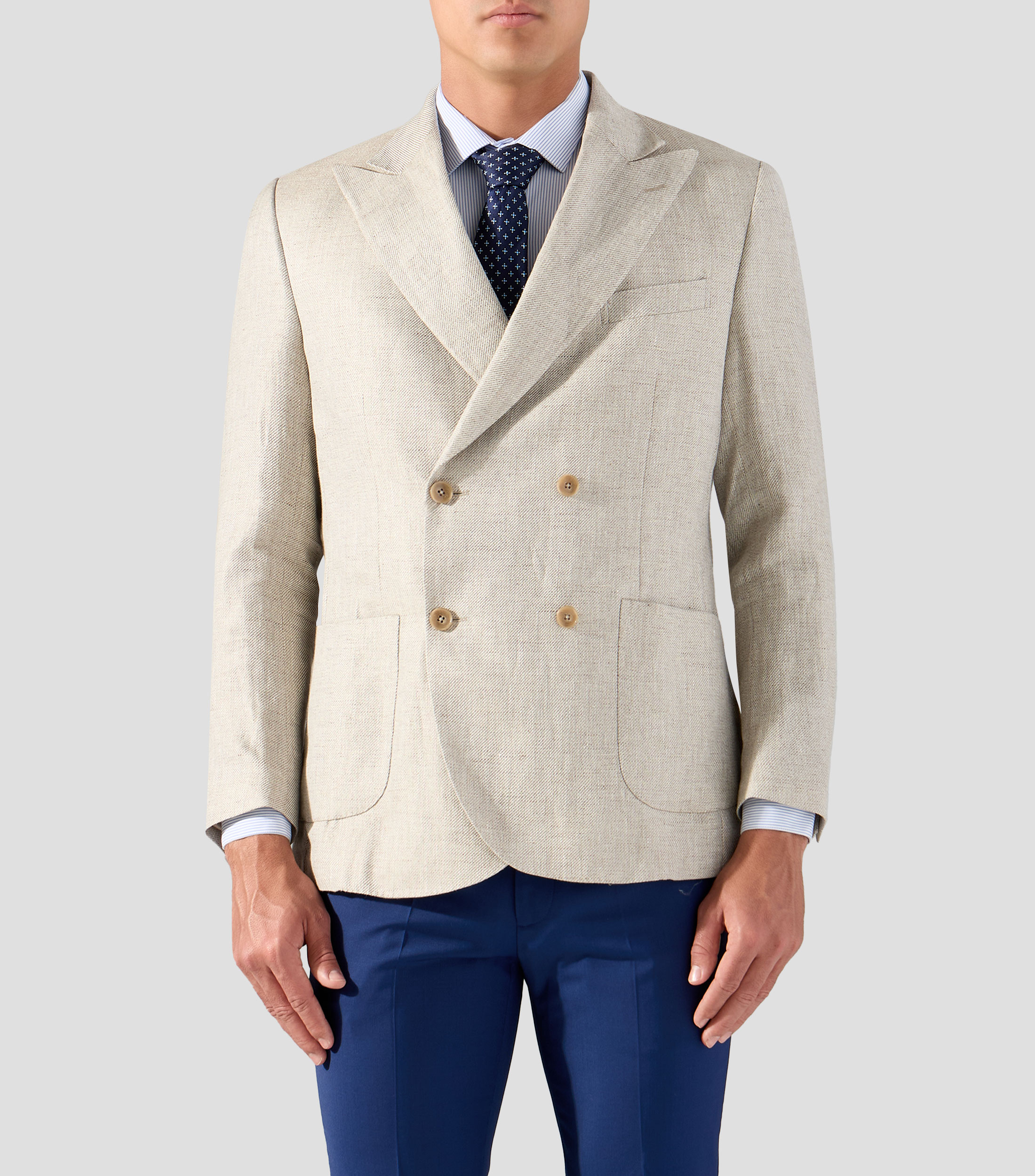 Blazer con líneas Hombre