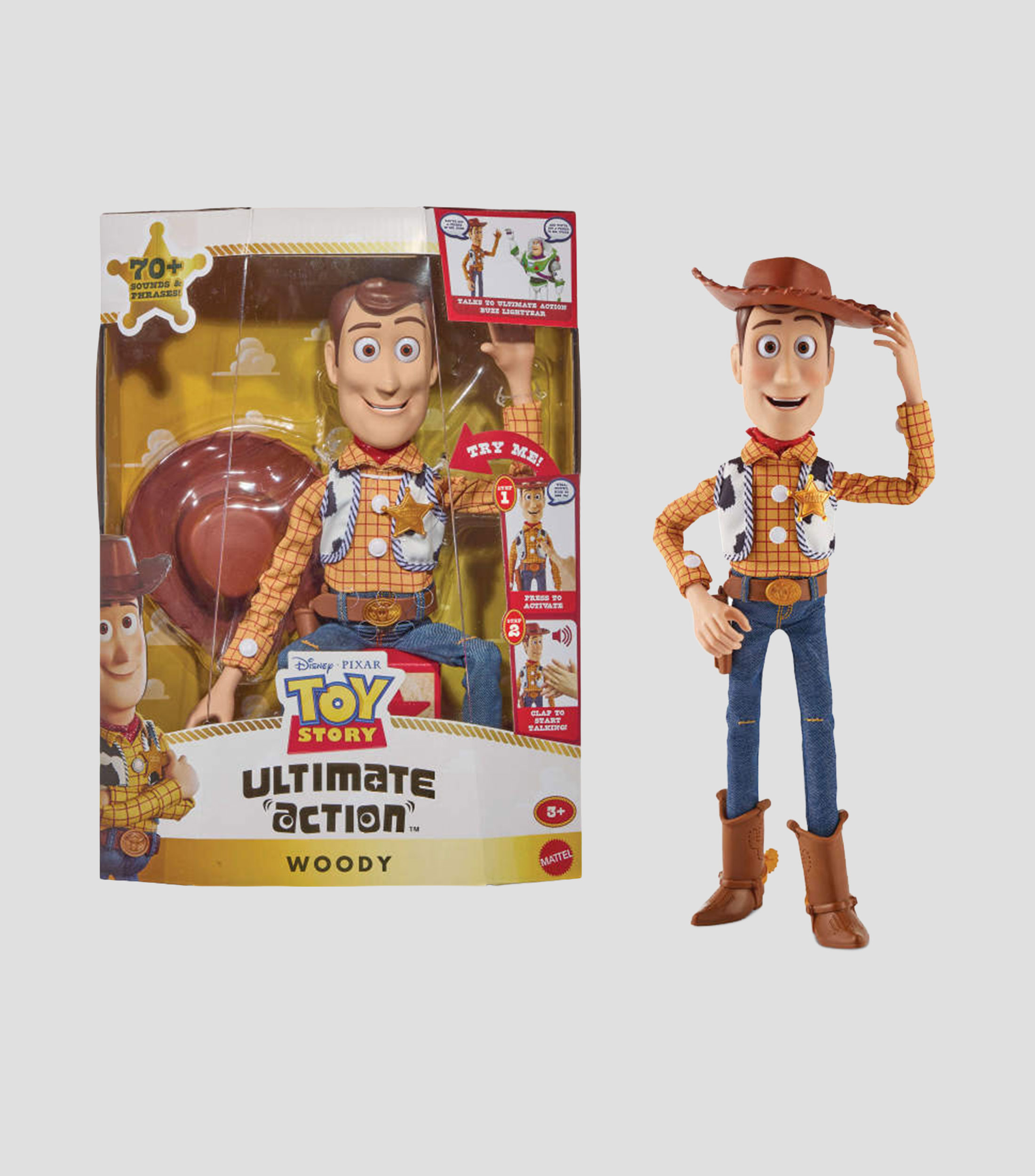 Figura de Acción Pixar Woody Animatrónico