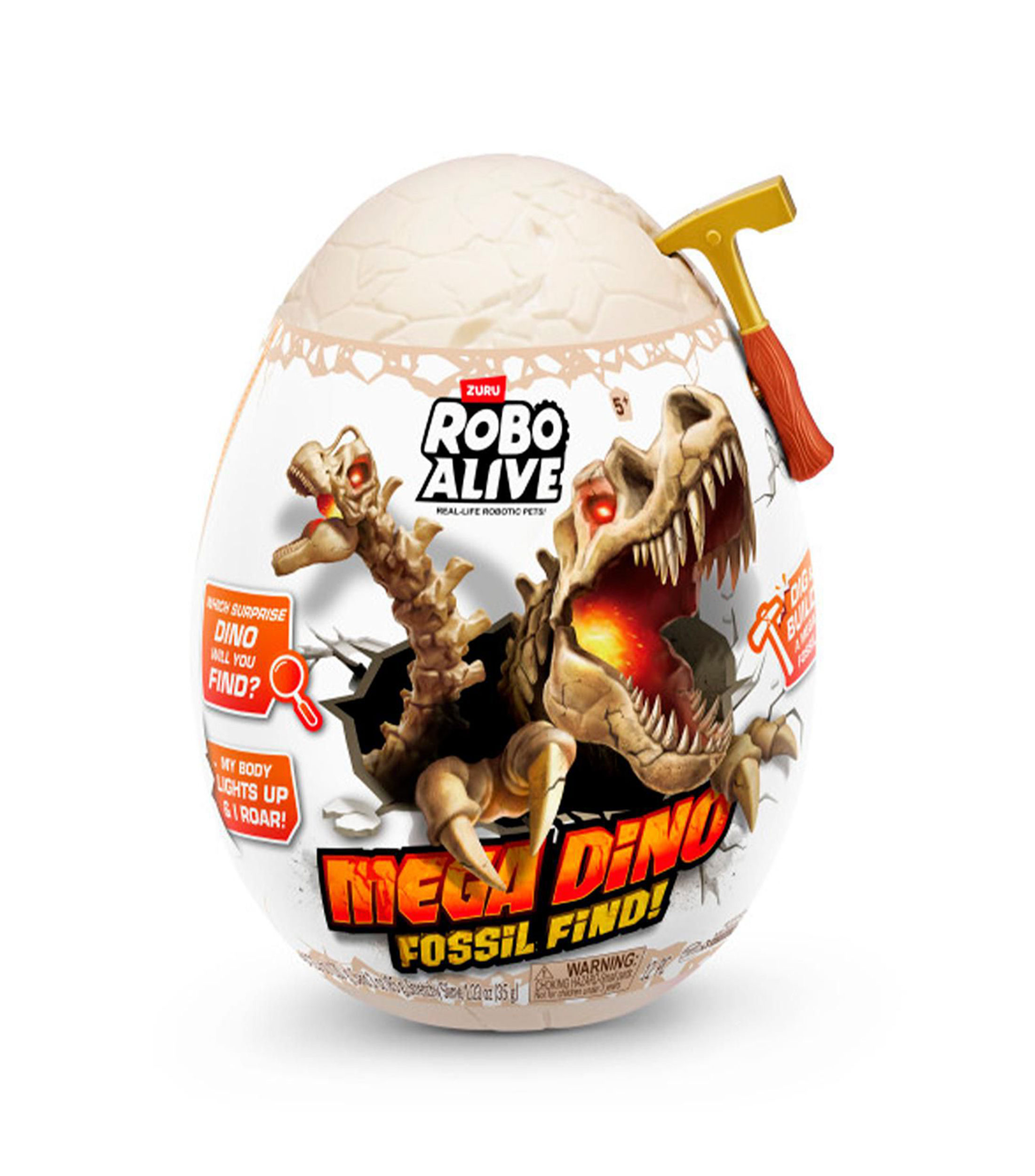 Juguete sorpresa Robo Mega Dino Fossil Find series 1