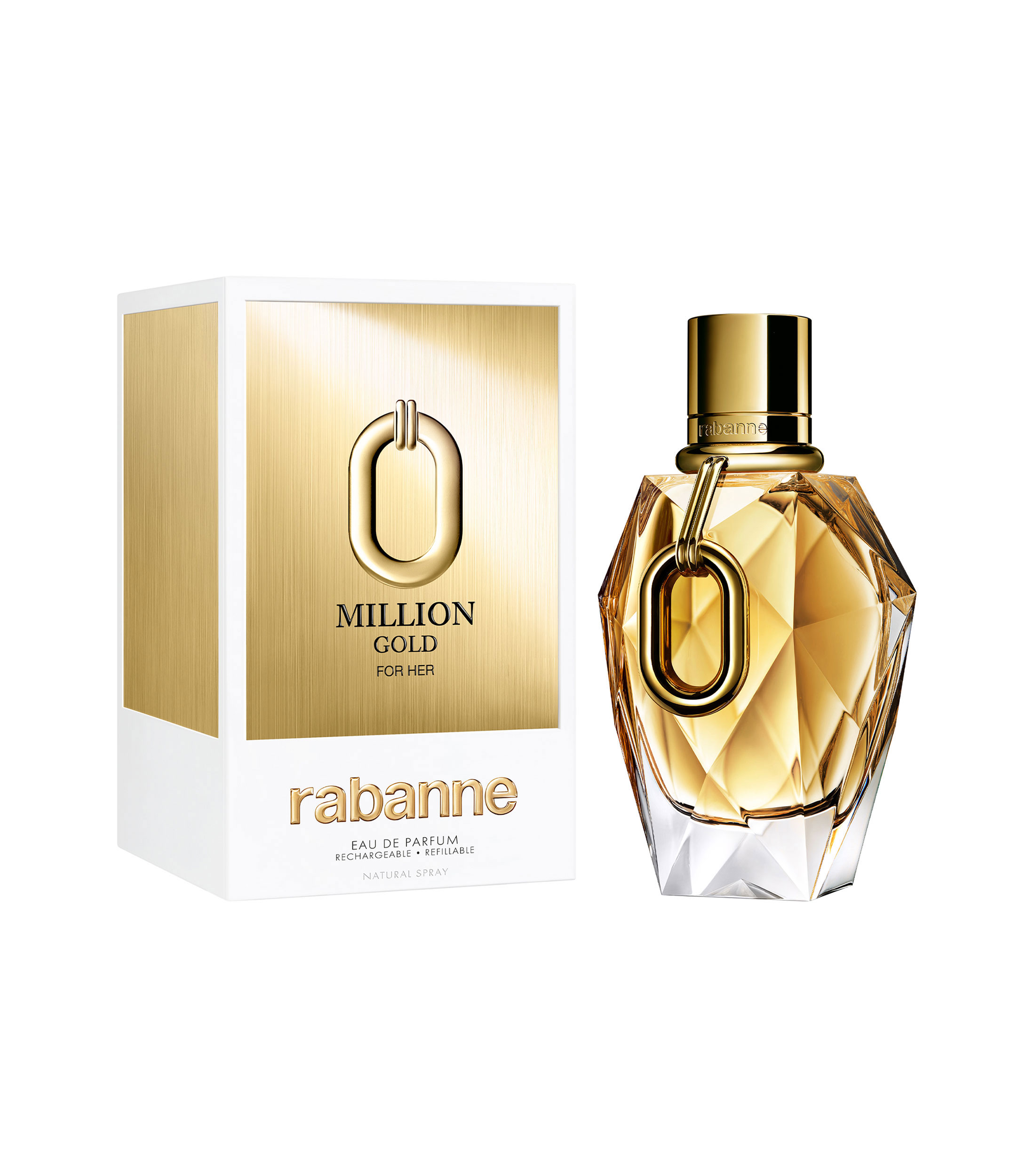 Perfume Million Gold for Her, Eau de Parfum 90 ml para Mujer