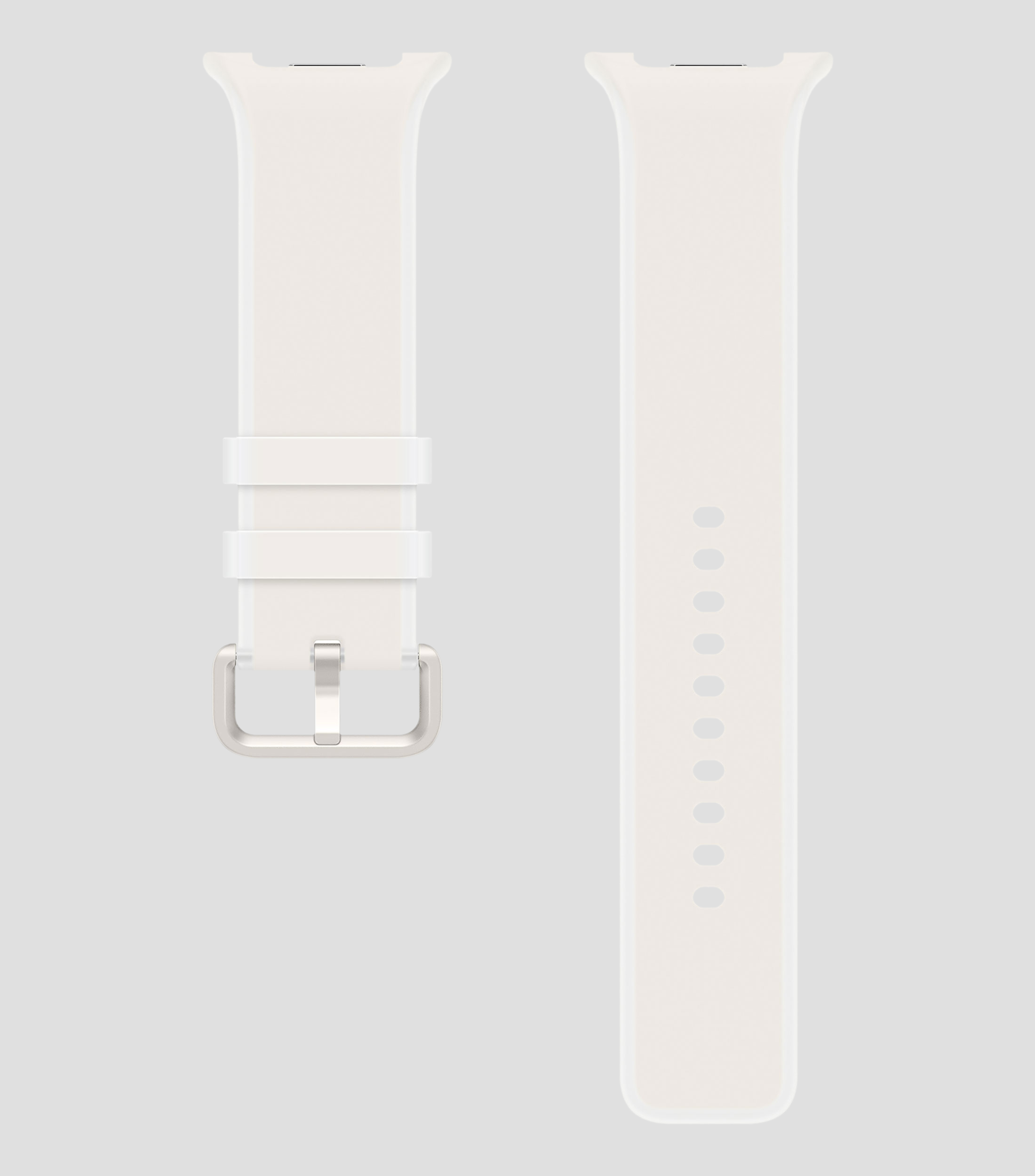 Correa para reloj Misty en silicona Crema