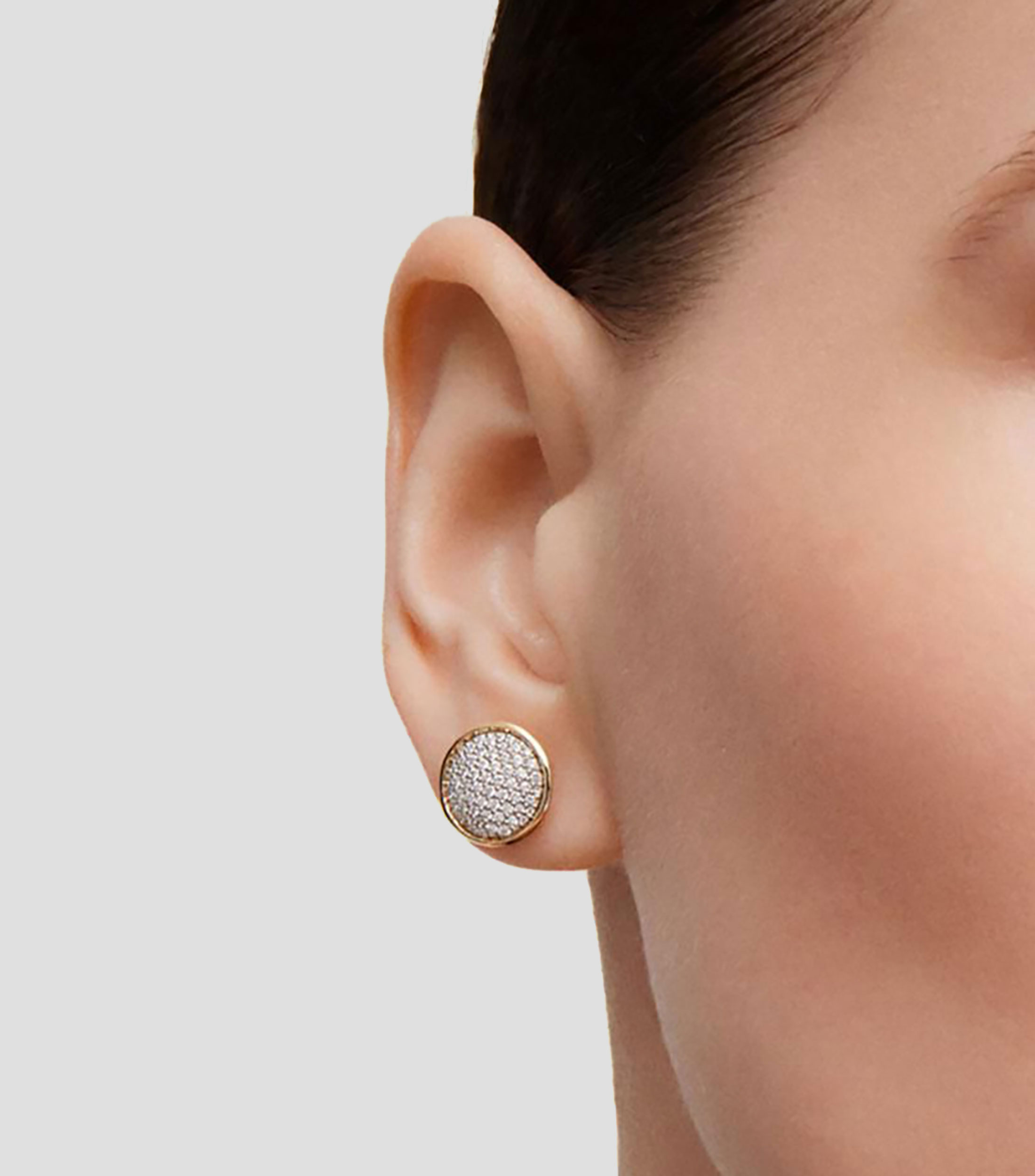 Aretes Diamonds en oro de 18 kilates Mujer