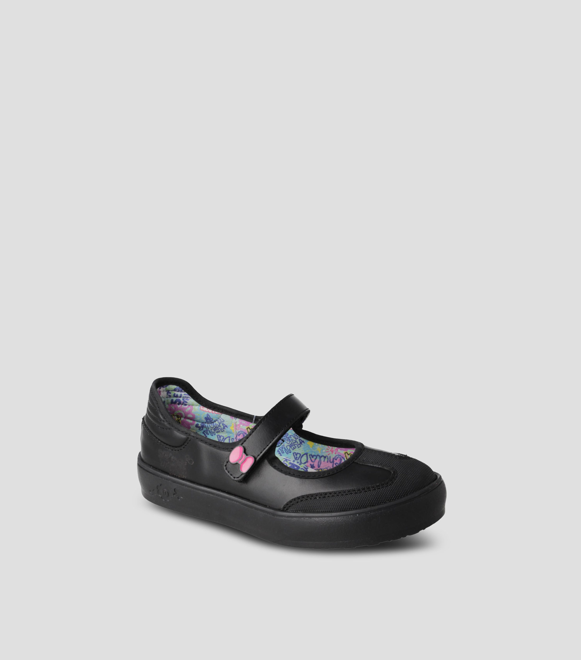 Zapatos escolares Mary Jane en piel Niña