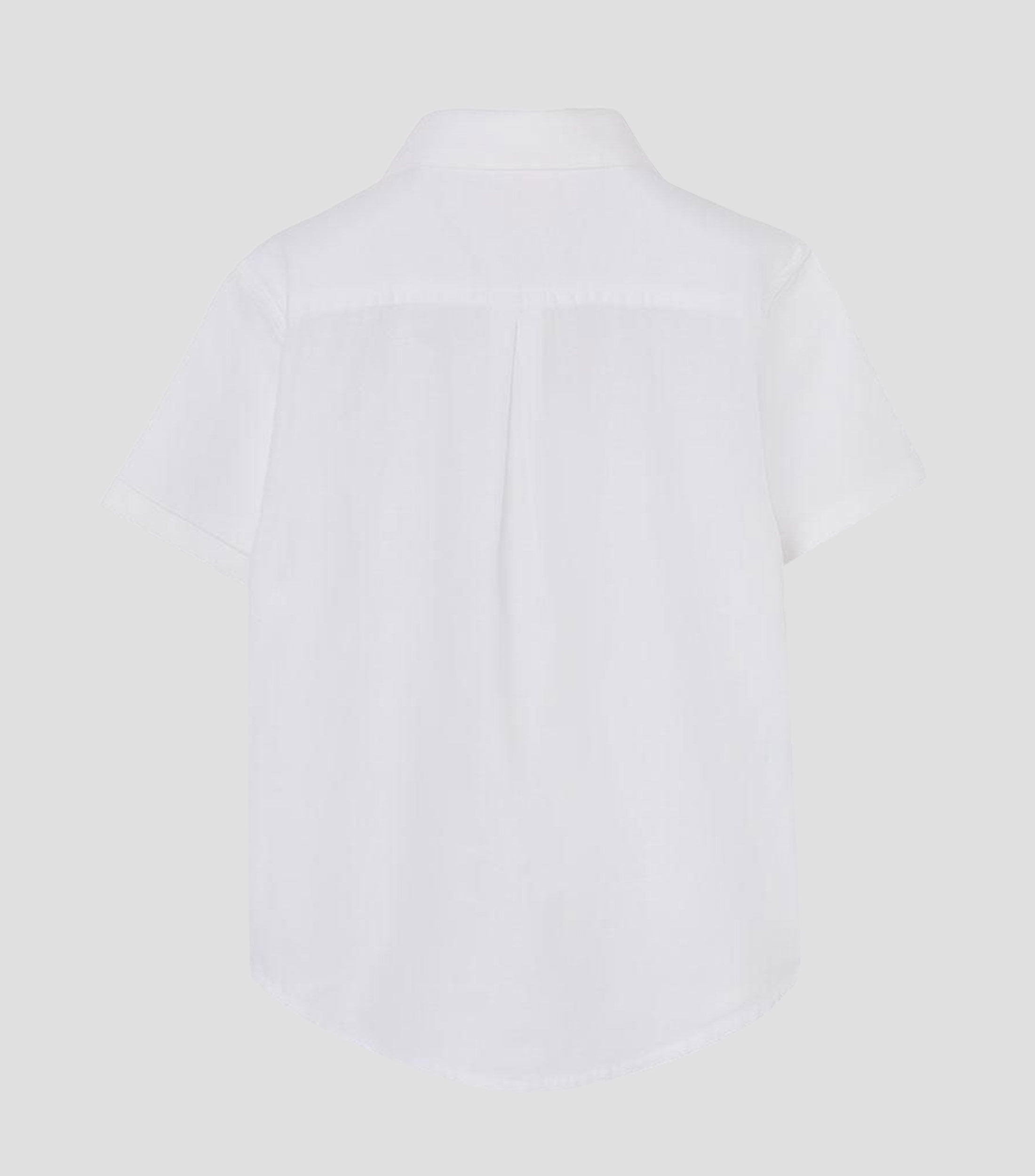 Camisa lisa manga corta Niño