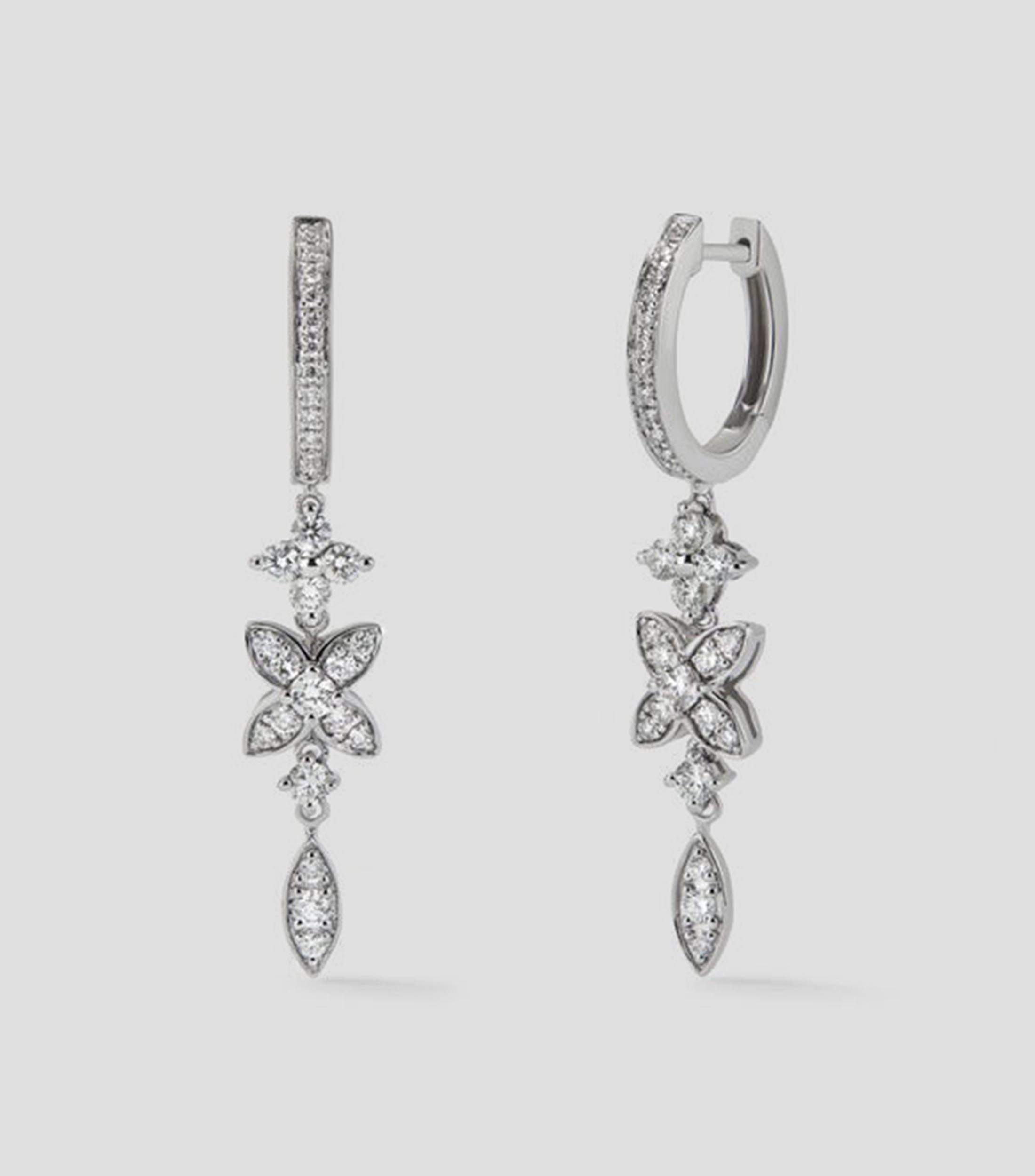 Pendientes en Oro de 18 Kilates Mujer