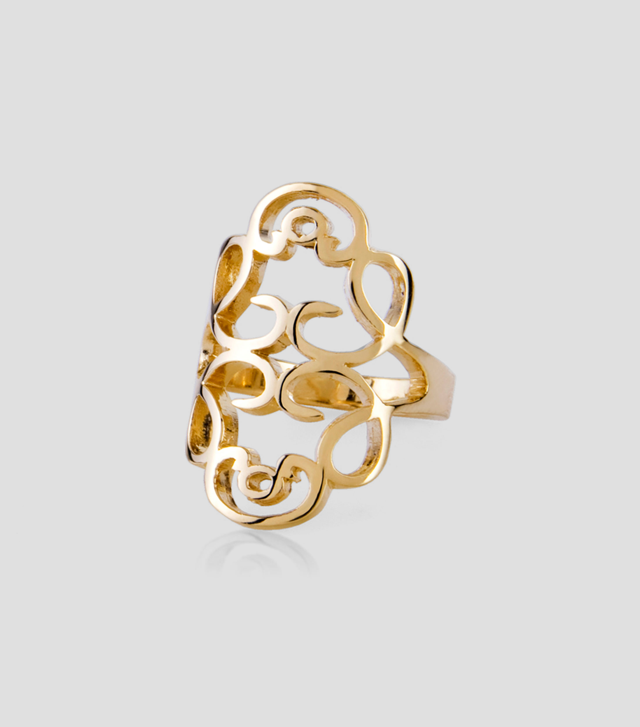 Anillo Simbolo Real en plata .925 Mujer