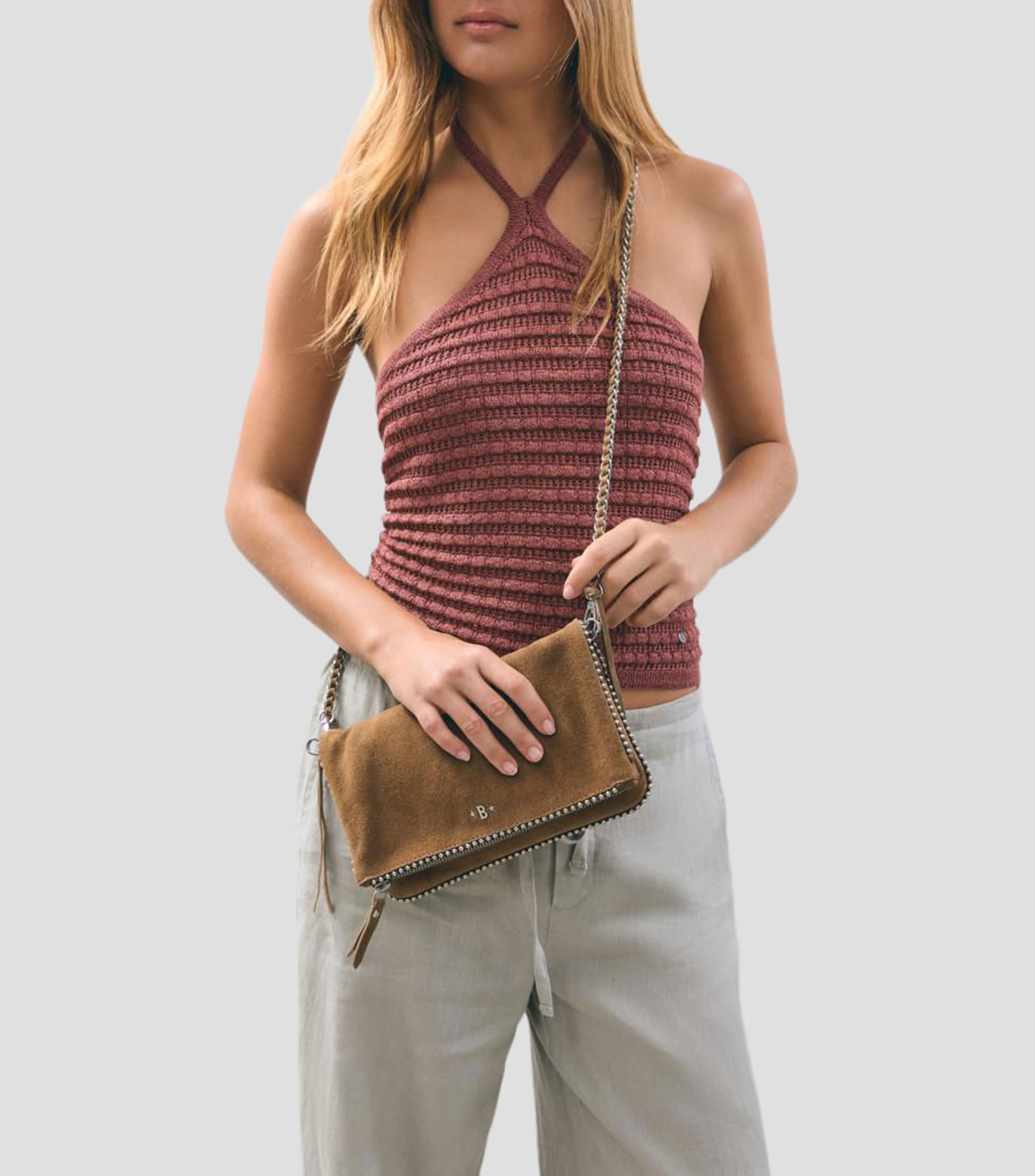 Bolsa Crossbody en piel Mujer