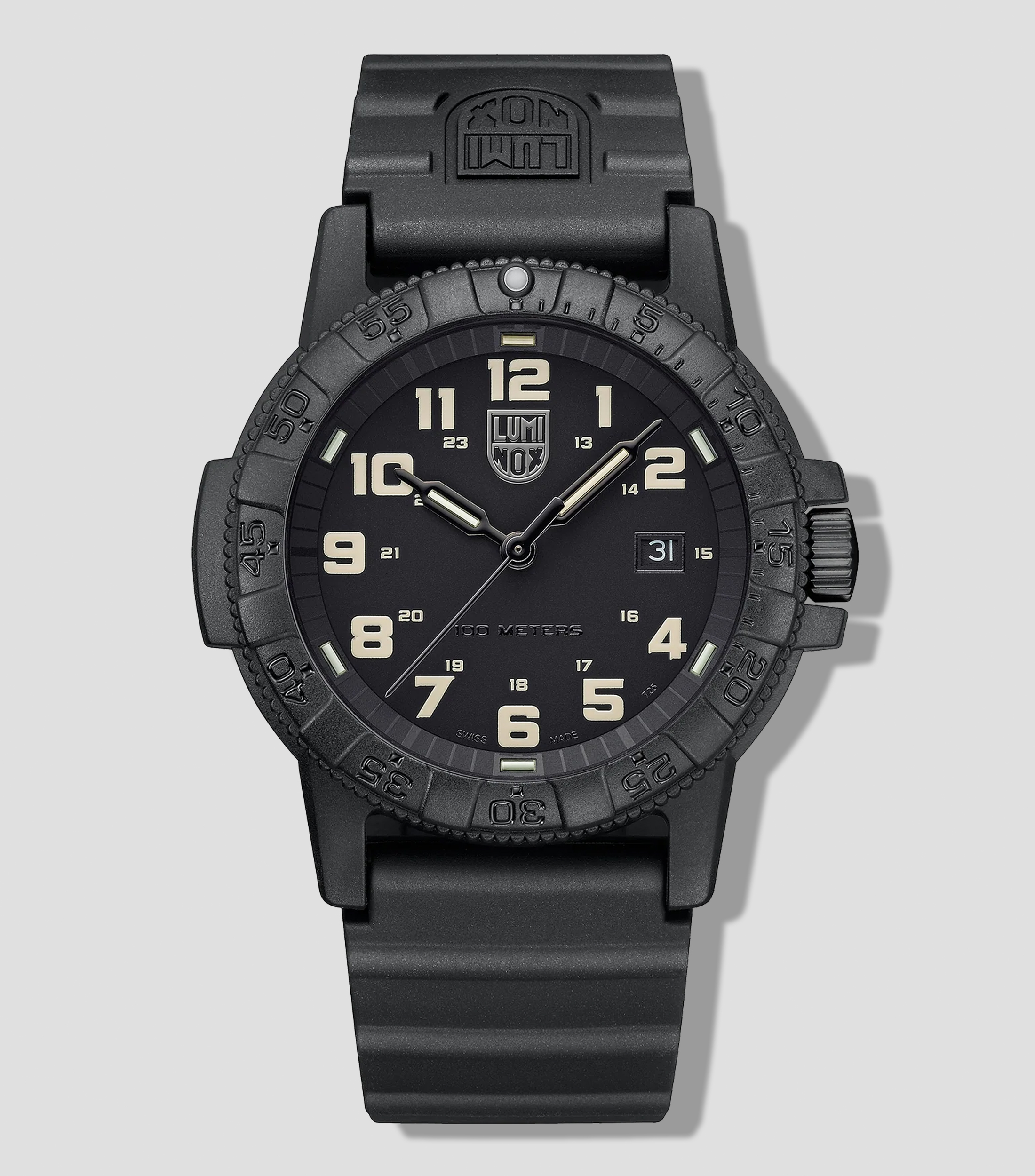 Reloj para Hombre Leatherback Sea Turtle Casual Negro