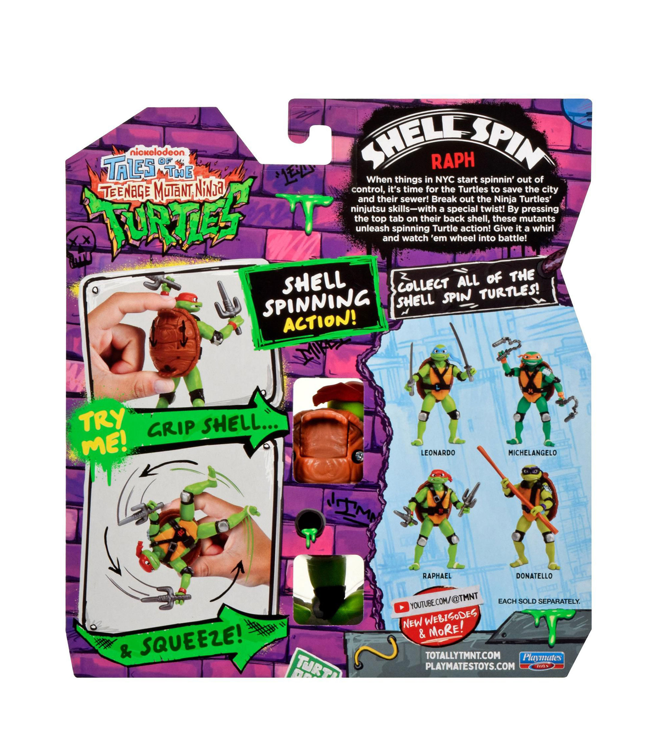 Figura de acción Shell Spin Raph