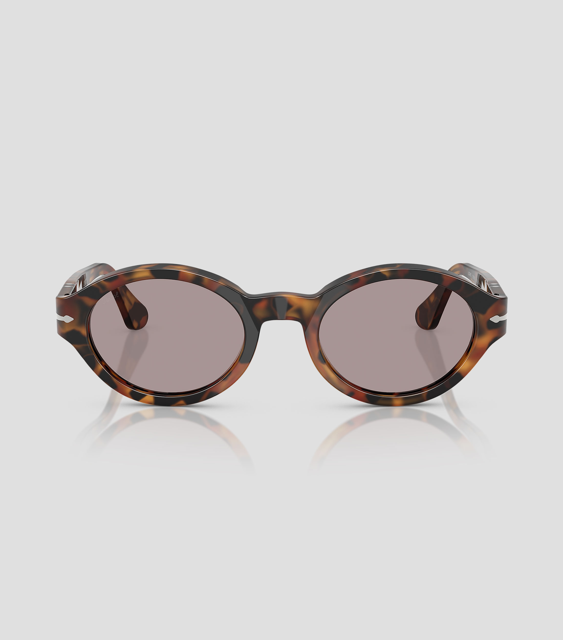 Lentes de sol ovalados Loris marrón Mujer