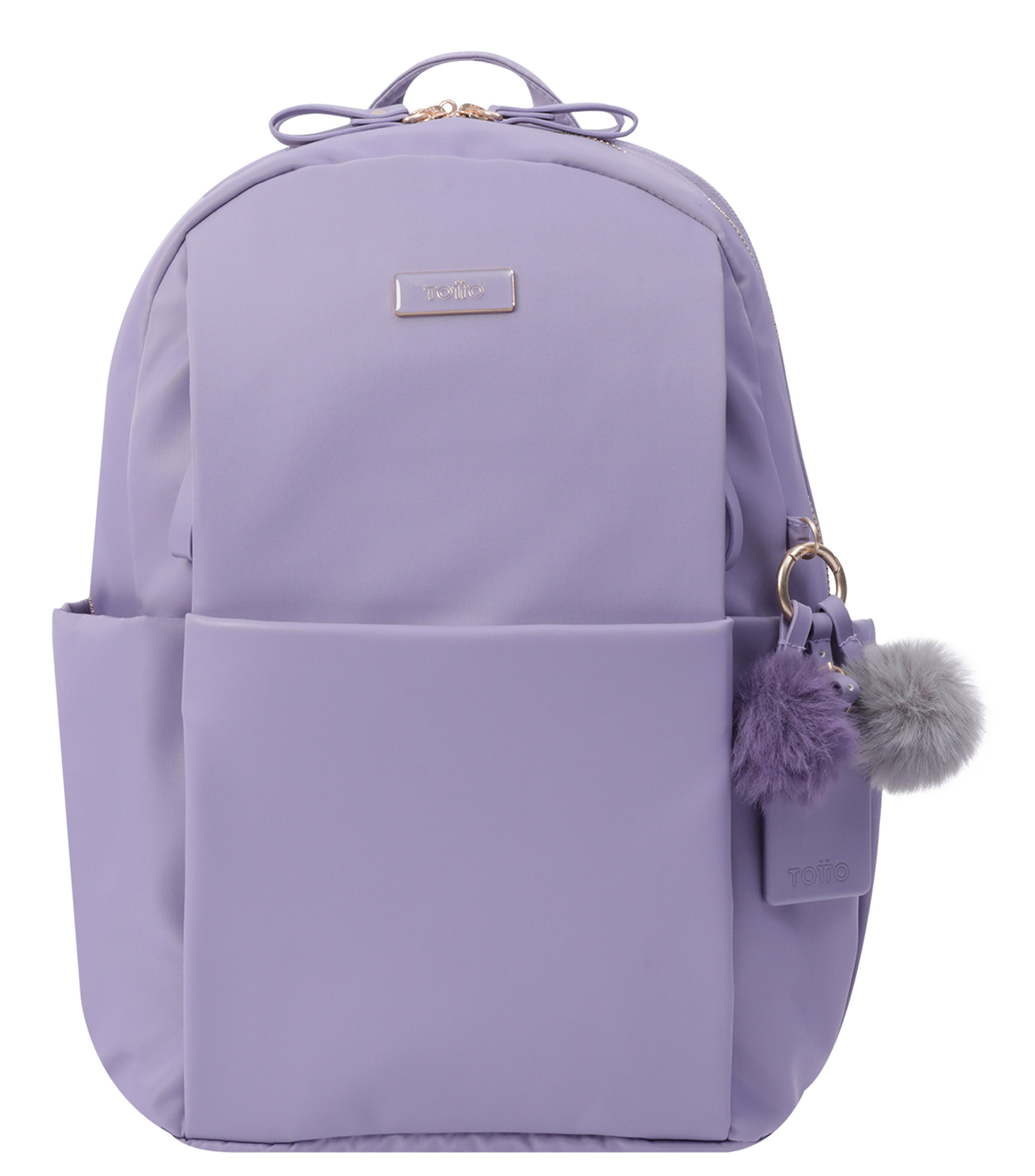 Mochila infantil escolar Totto TEMPERA 2QI Lila - Mochilas y Bolsos