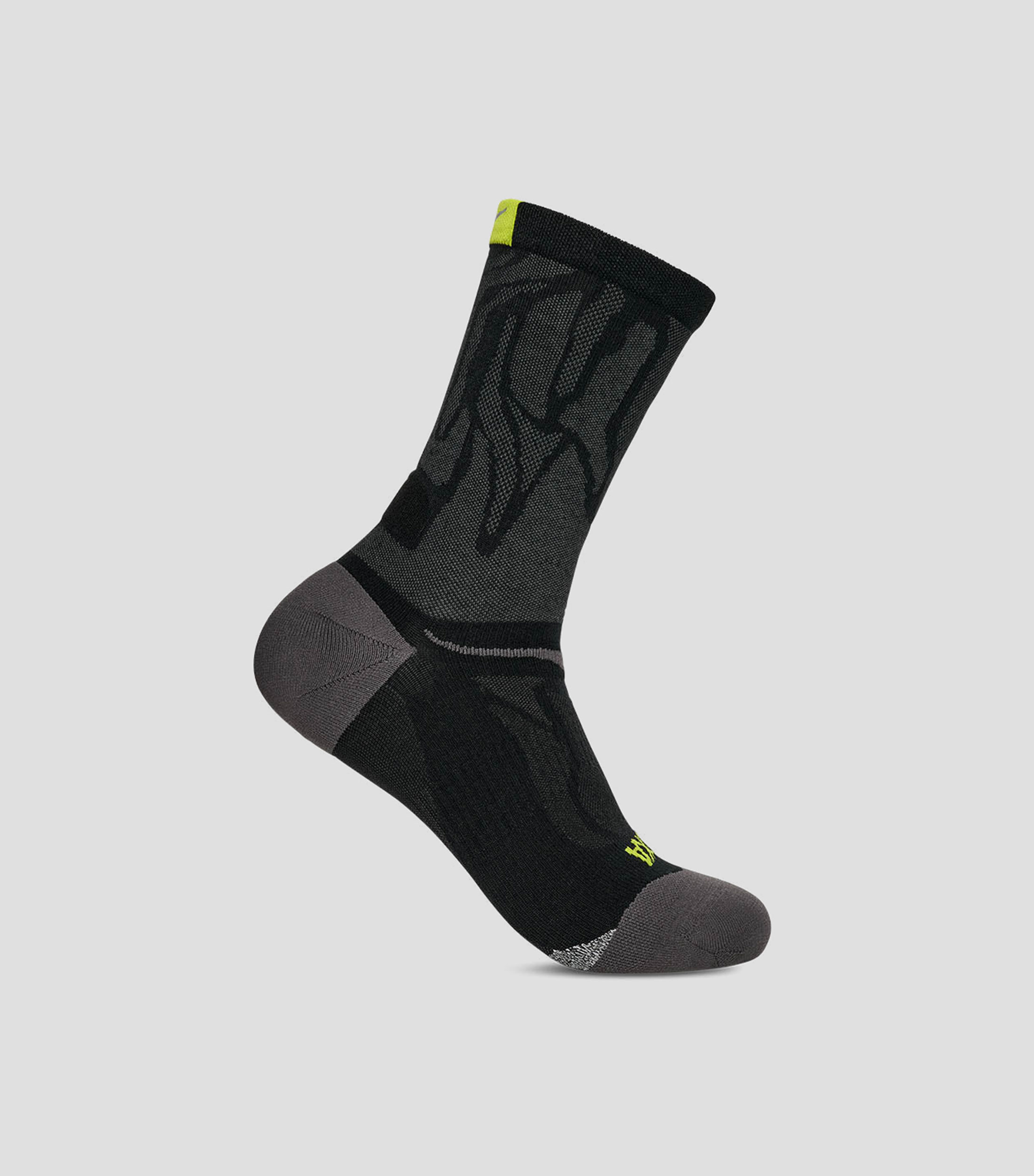 Calcetín para correr sólido Hombre