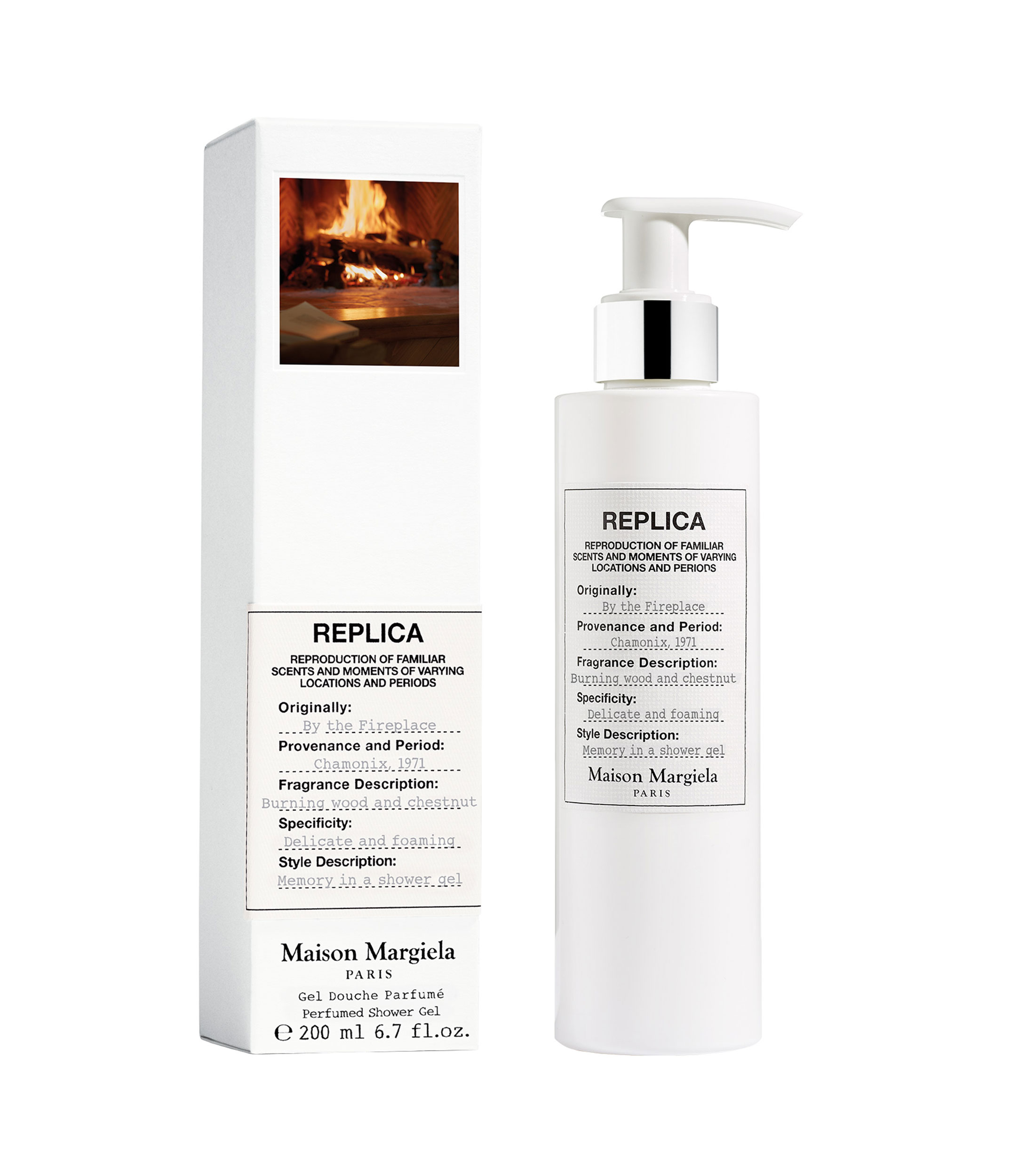 Gel de Ducha Replica By The Fireplace, 200 ml