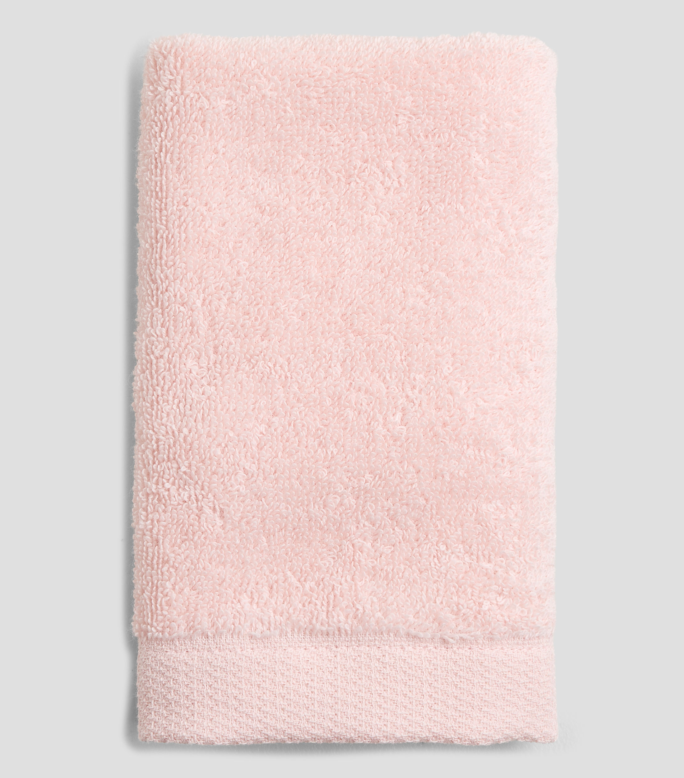 Toalla facial rosa