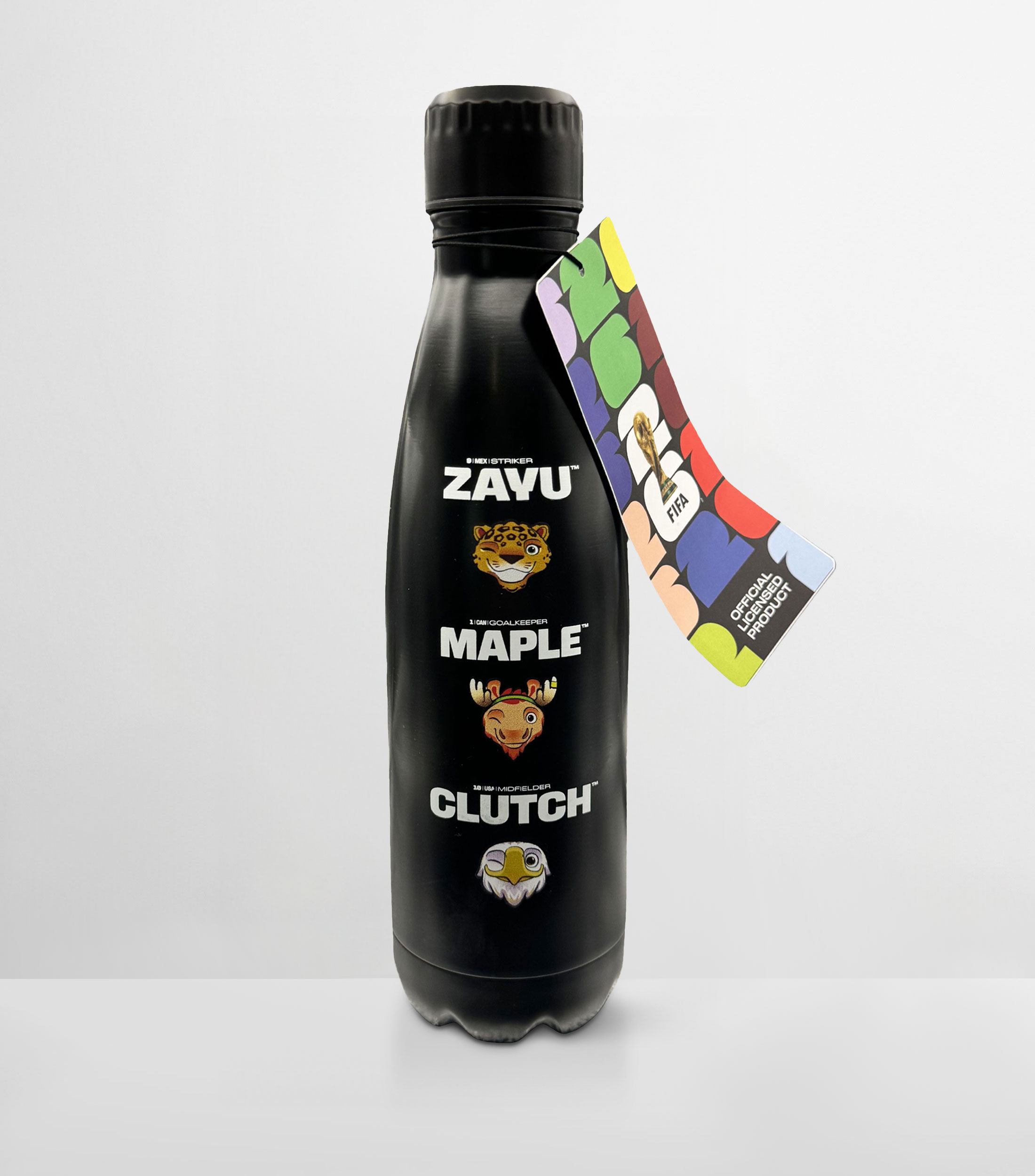 Botella Mundial FIFA 2026 Mascotas