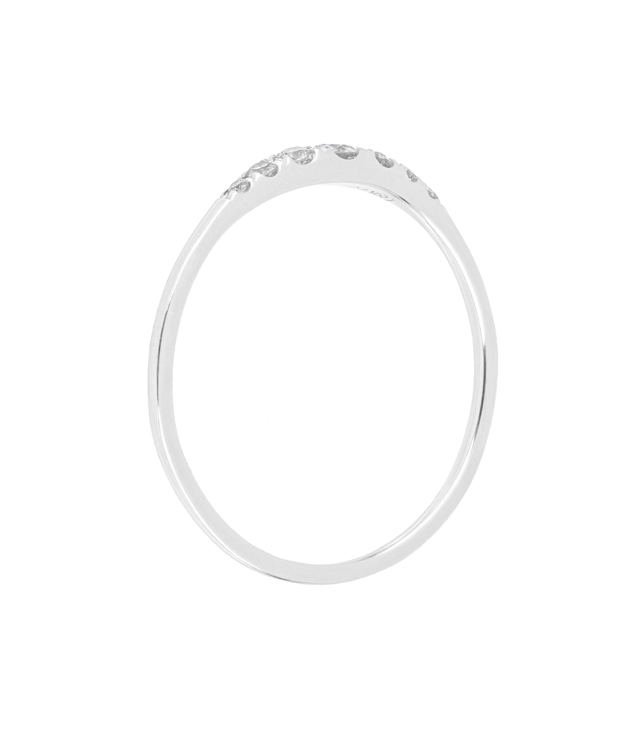 Anillo en Oro blanco 18 Kts Mujer