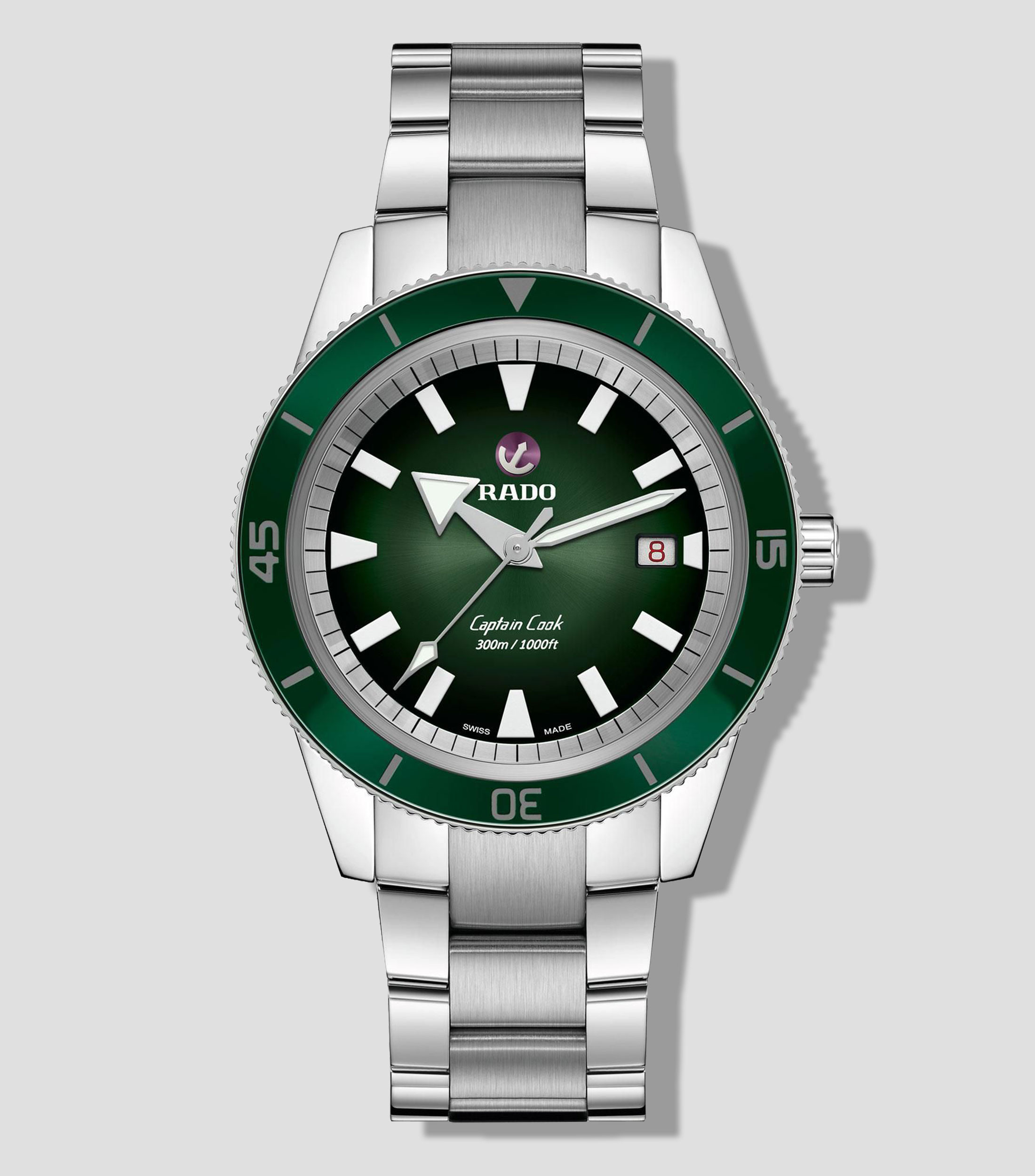 Reloj para Hombre Captain Cook Deportivo Automatic Special Edition Verde, Acero