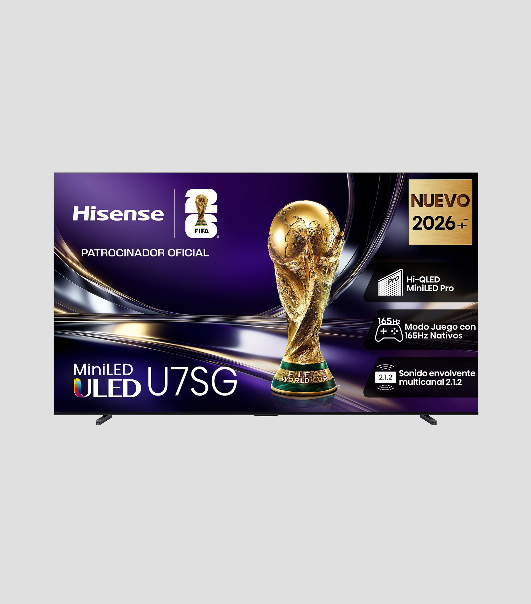 Pantalla 100 Pulgadas Plana Mini-LED 4K 100U7SG
