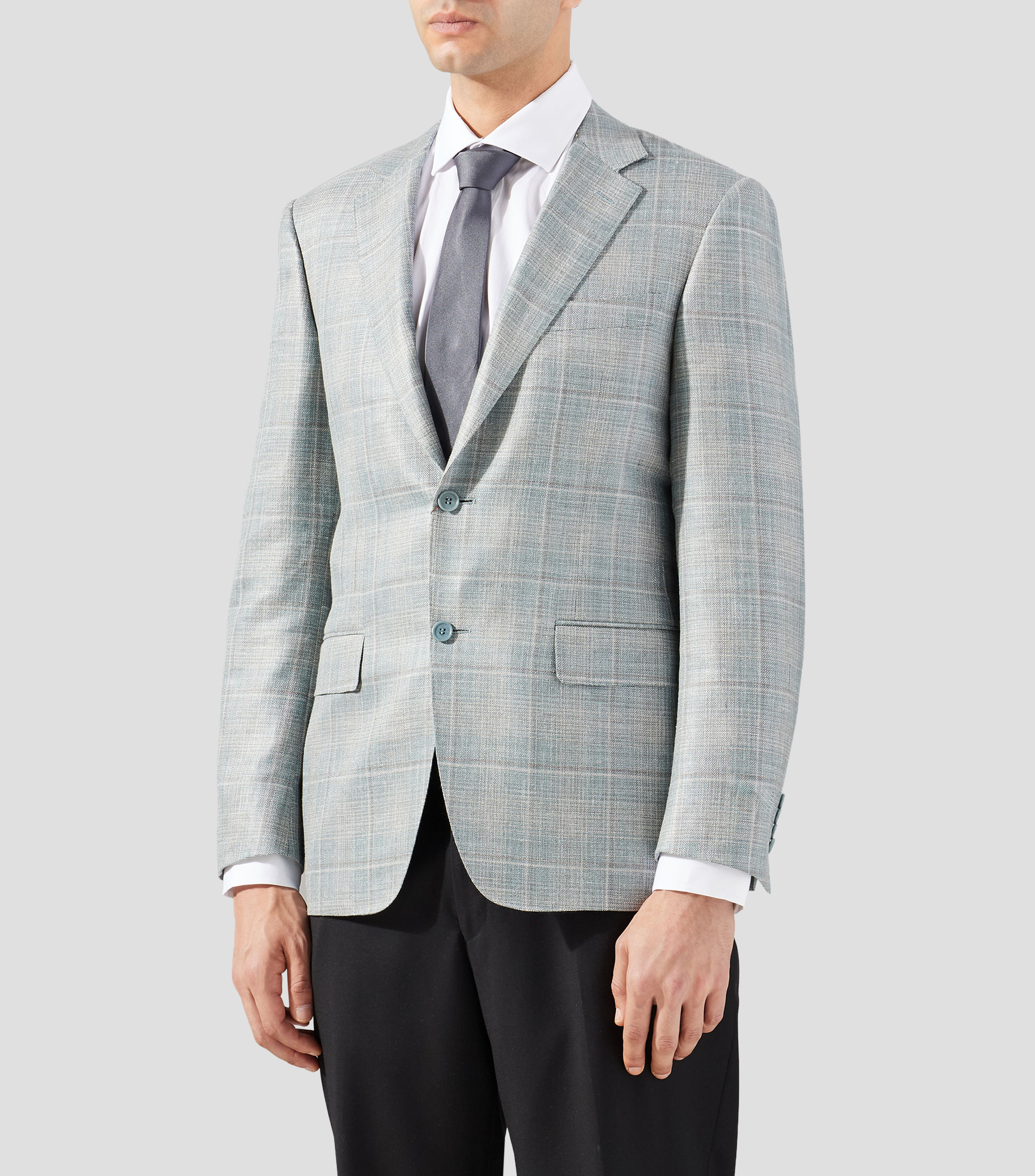 Saco de cuadros Hombre