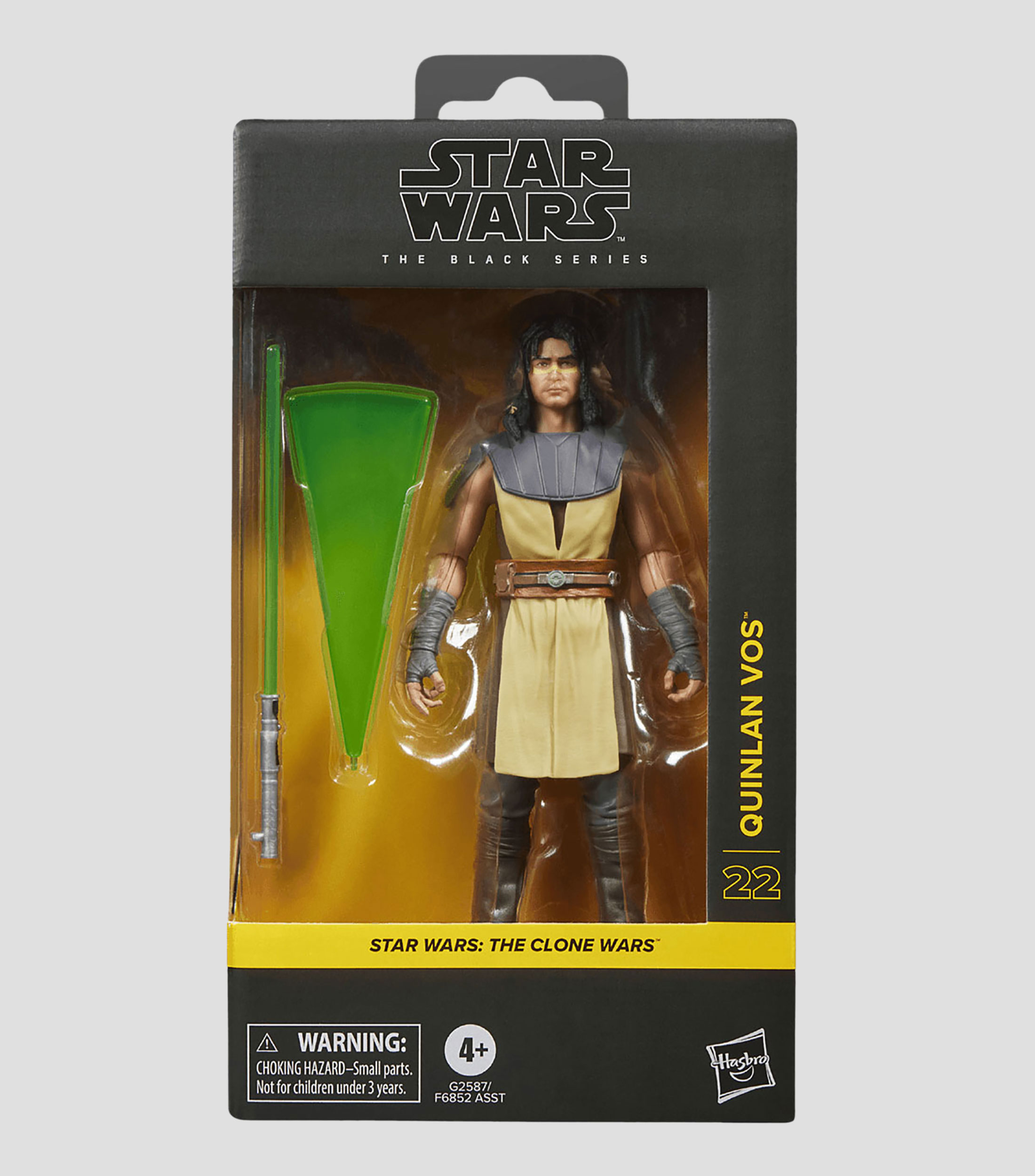 Figura de acción Star Wars: The Clone Wars - Quinlan Vos