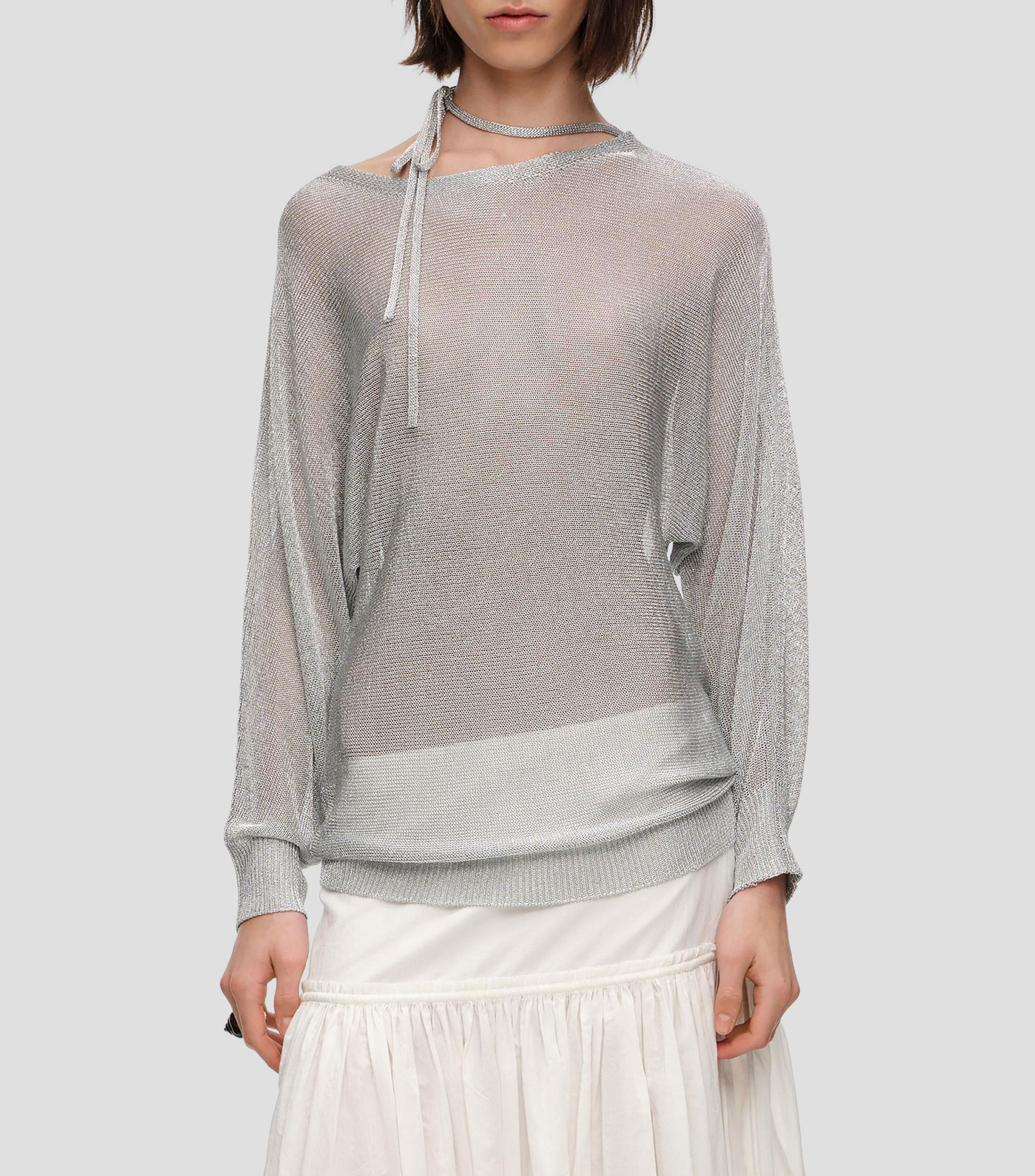 Suéter cuello barco Mujer