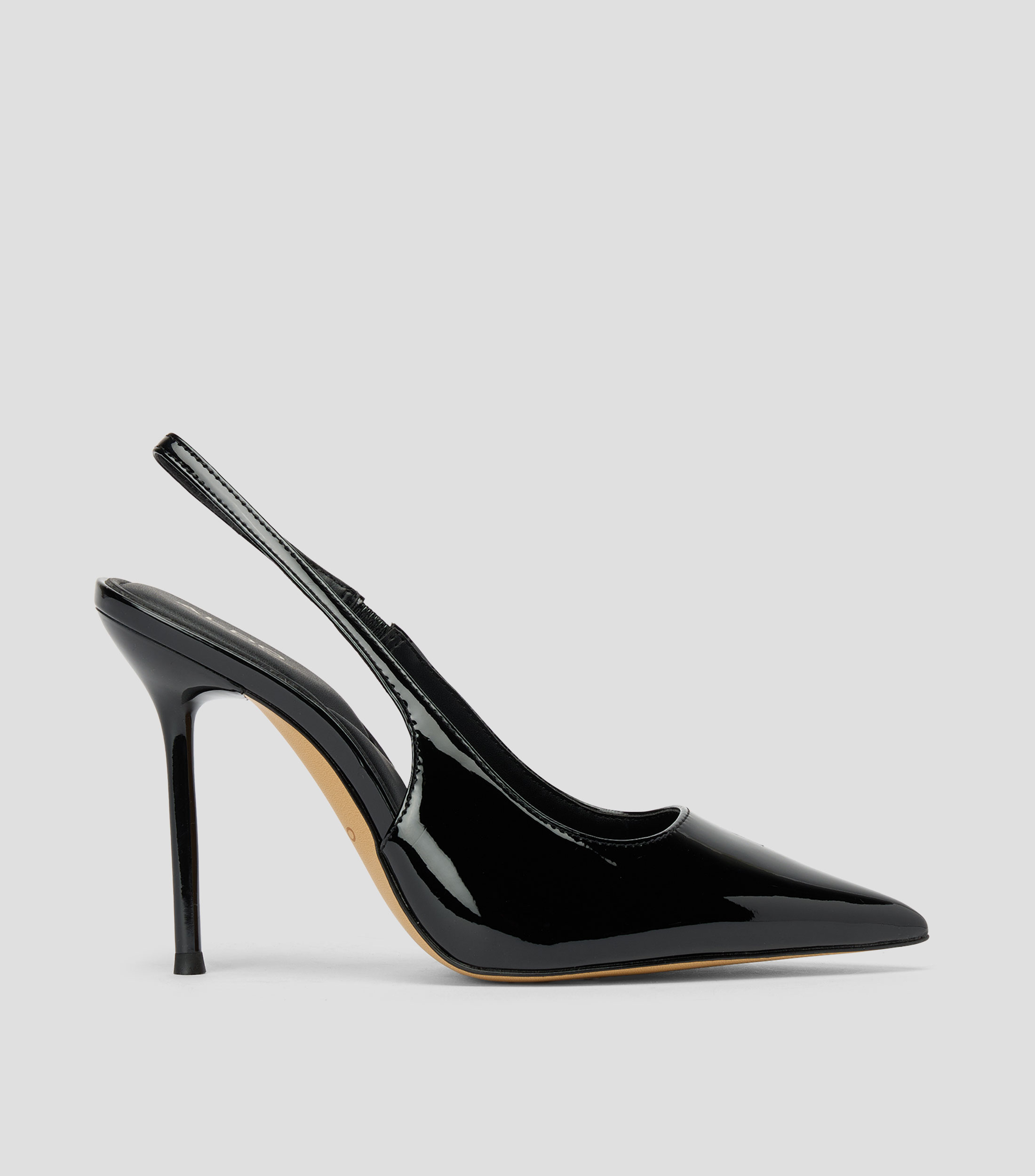 Zapatillas slingback tacón alto de aguja Puckerup Mujer